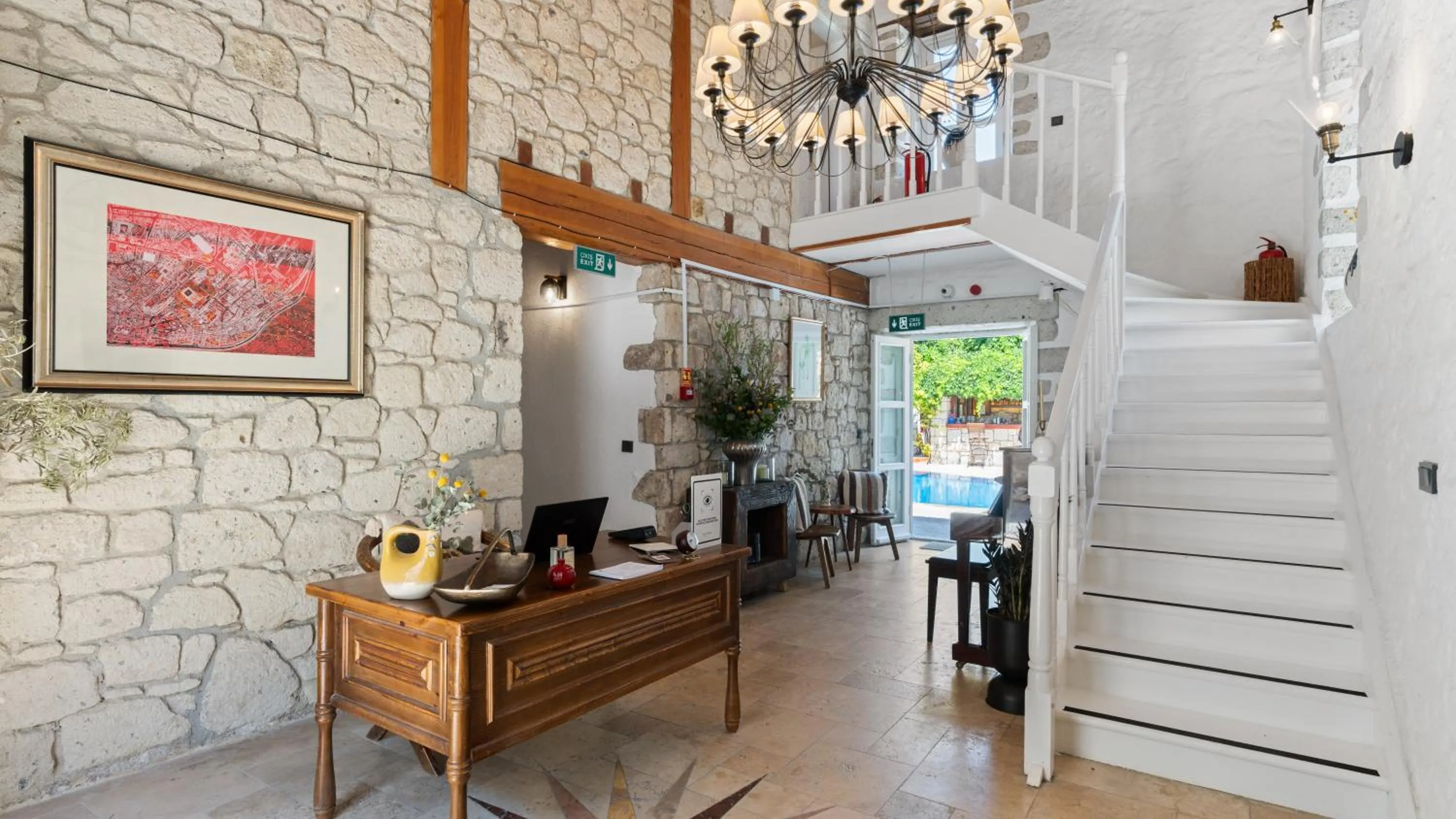Lobby or reception in La Grenadine Hotel