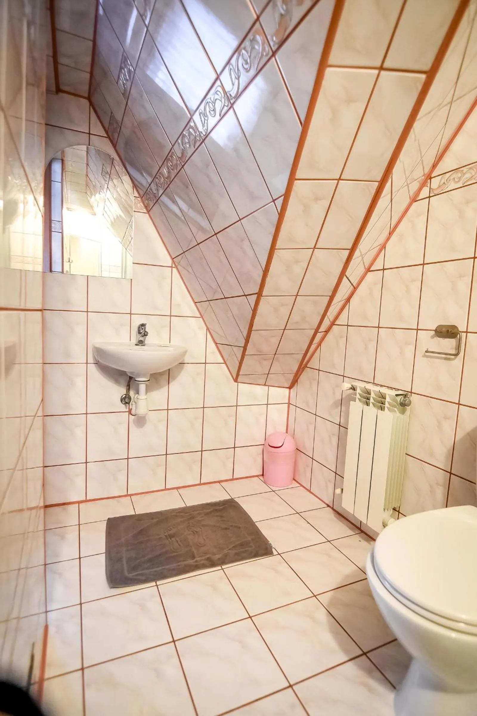 Shower in Willa Znana