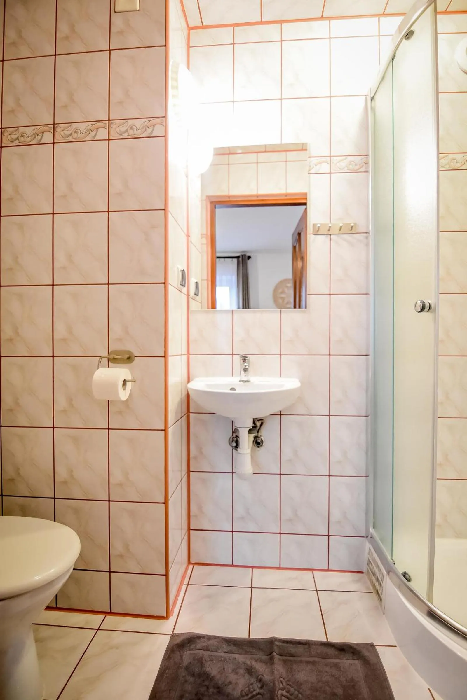 Shower in Willa Znana