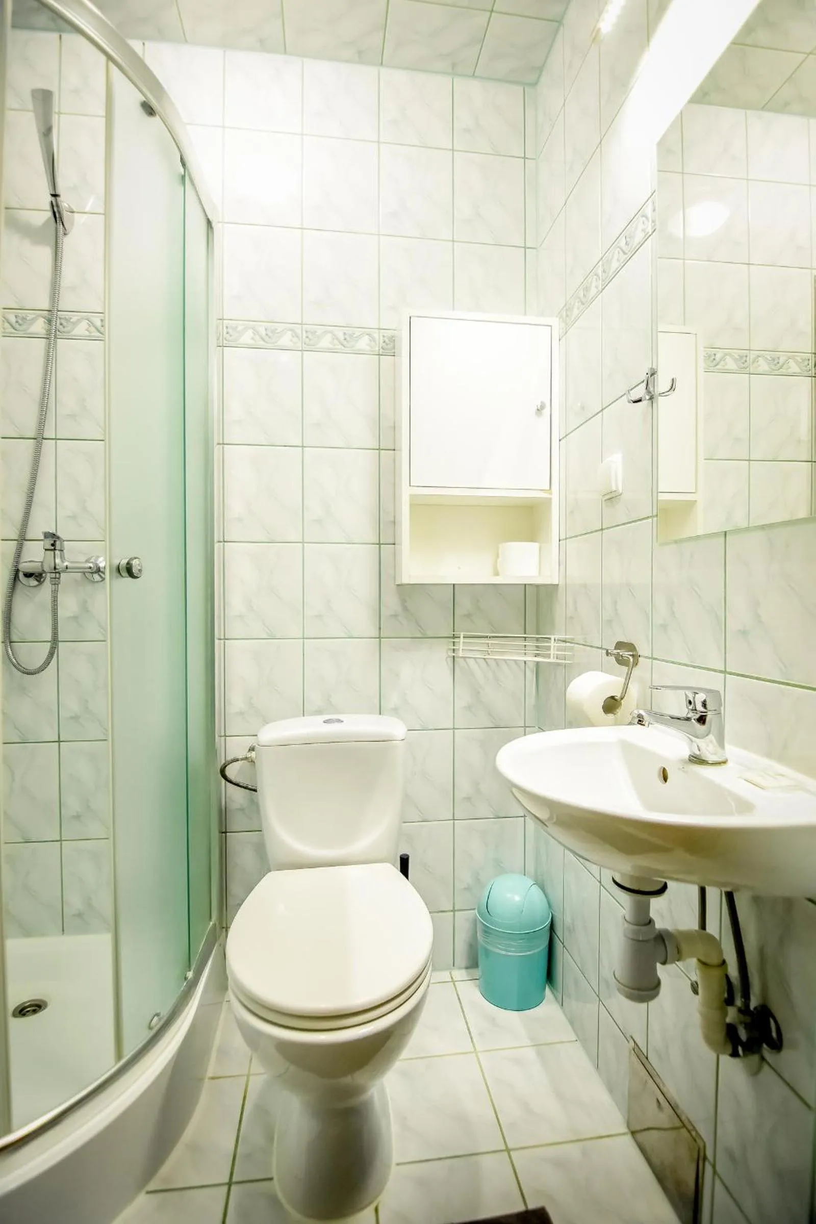 Shower in Willa Znana