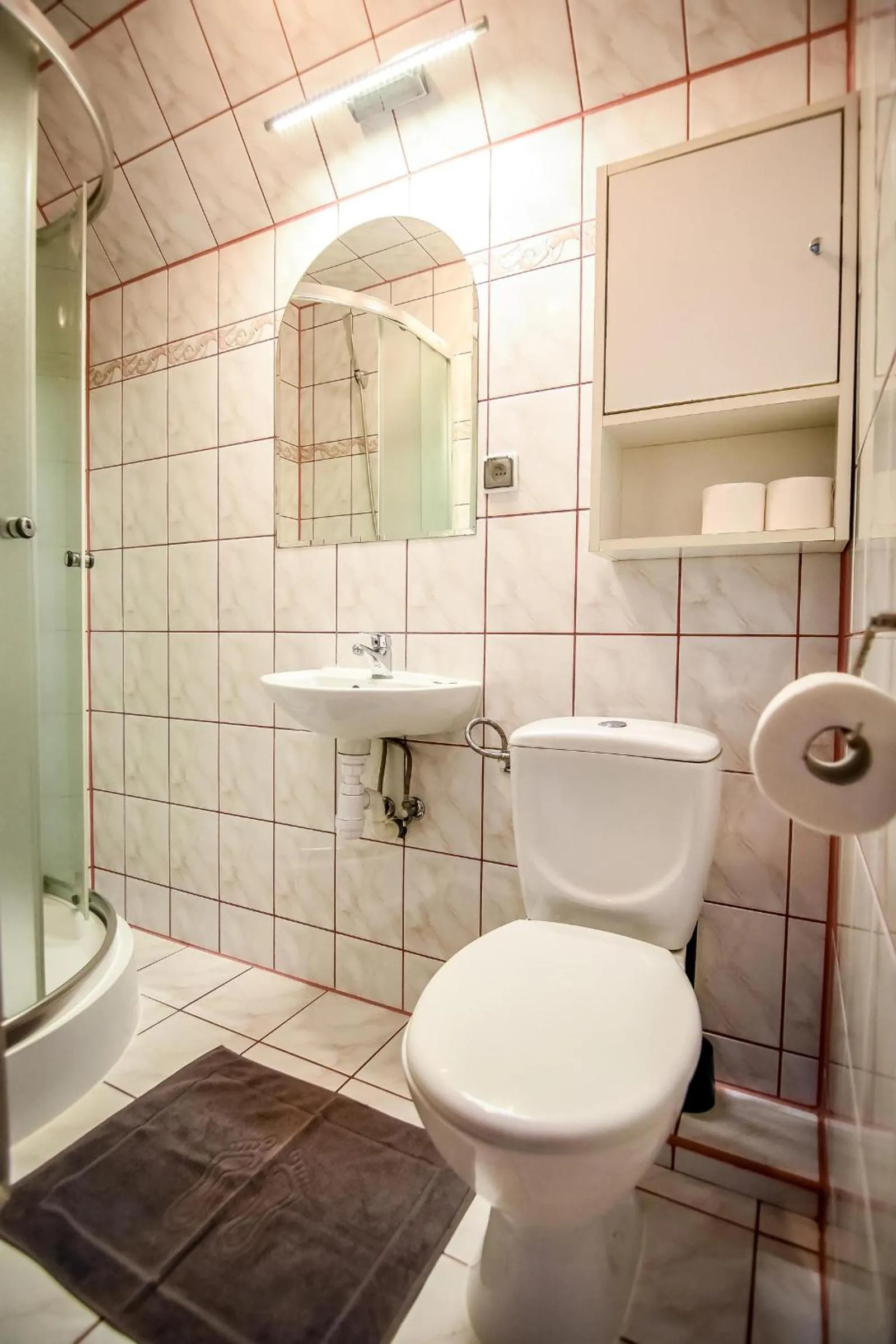 Shower in Willa Znana