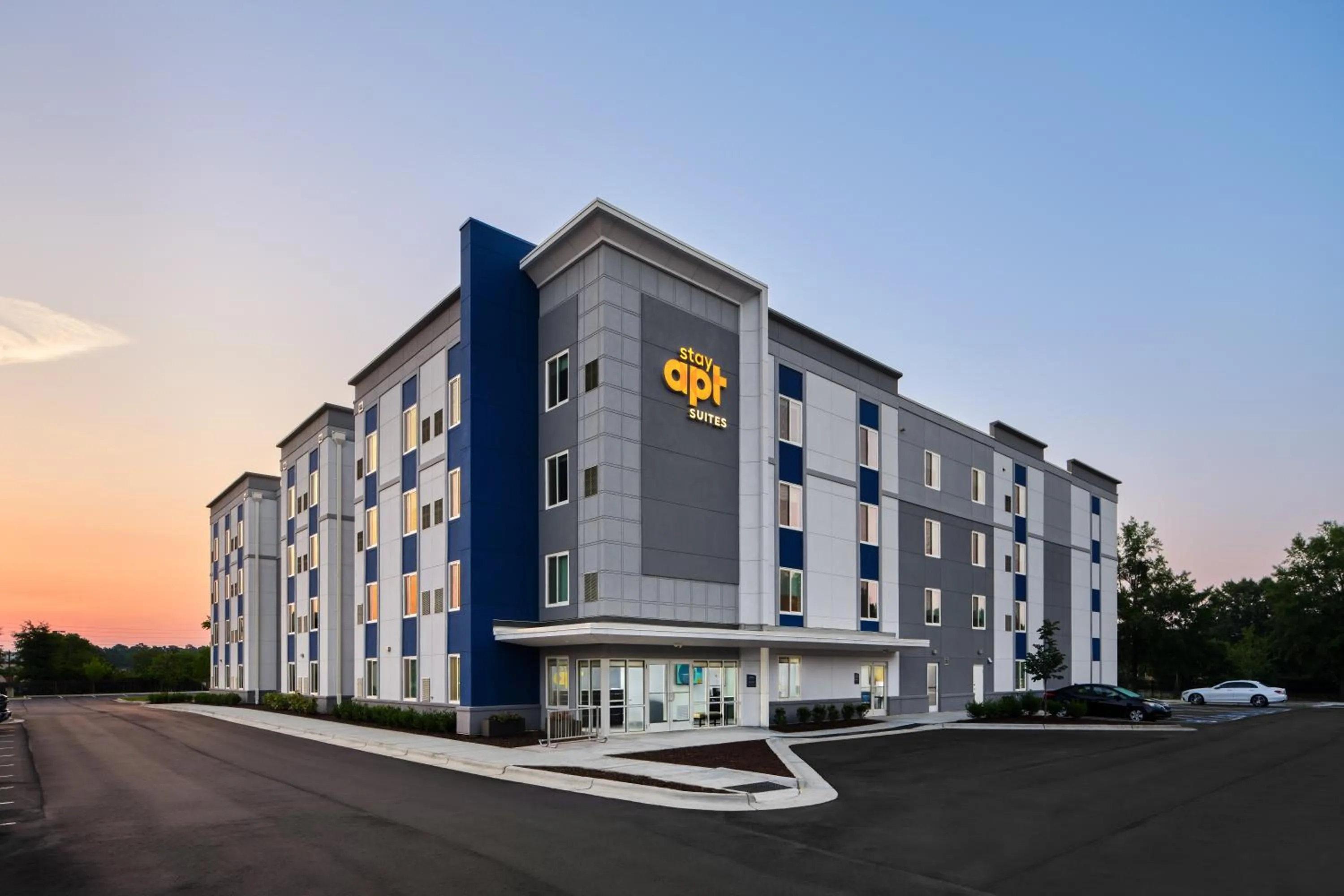 Property building in stayAPT Suites Fayetteville-Fort Bragg