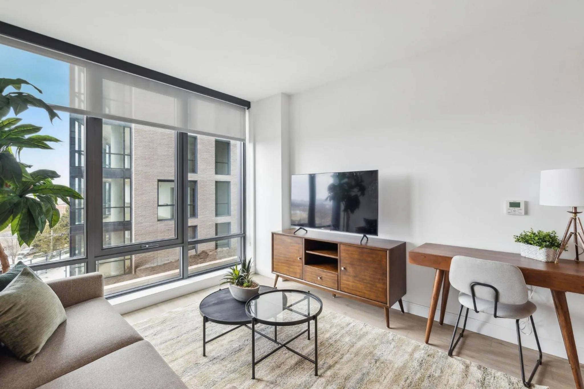 Living room in Placemakr Buzzard Point