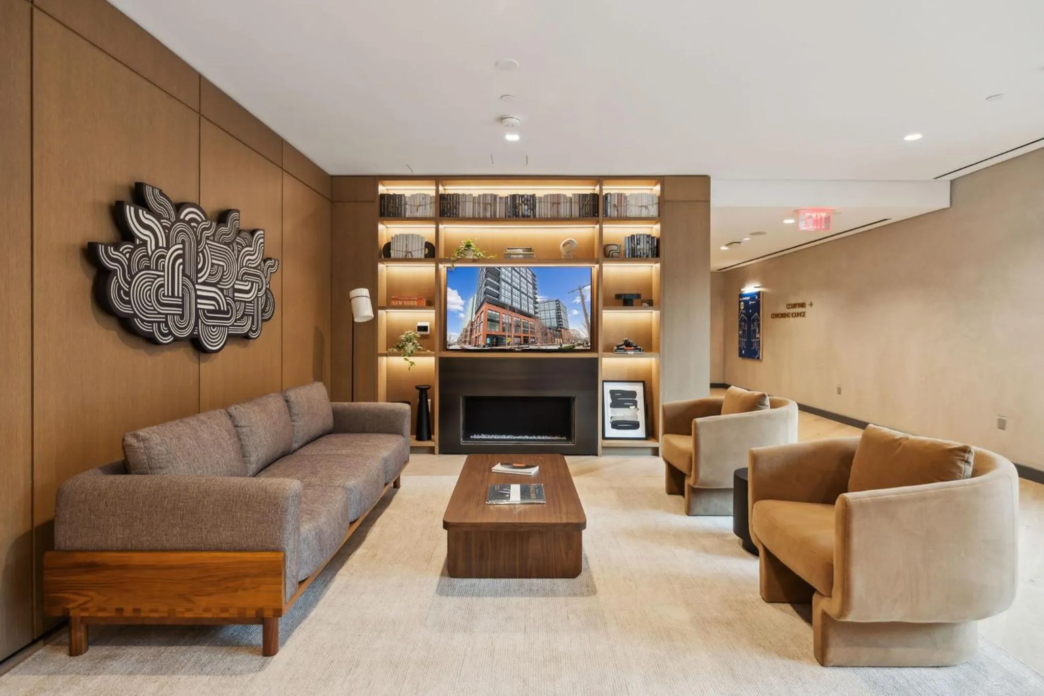 Communal lounge/ TV room in Placemakr Buzzard Point