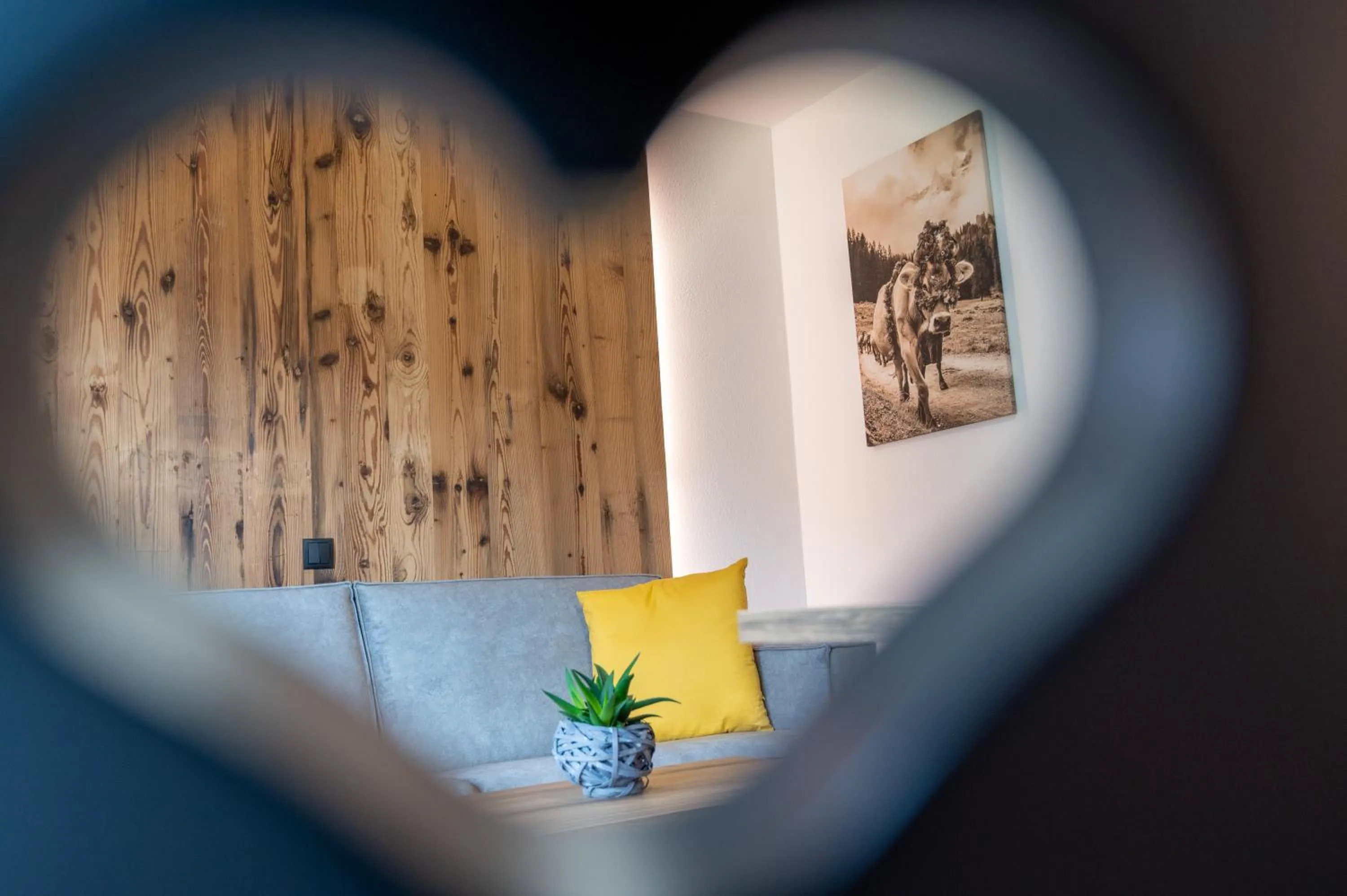 Text overlay in Sonnenhang Montafon