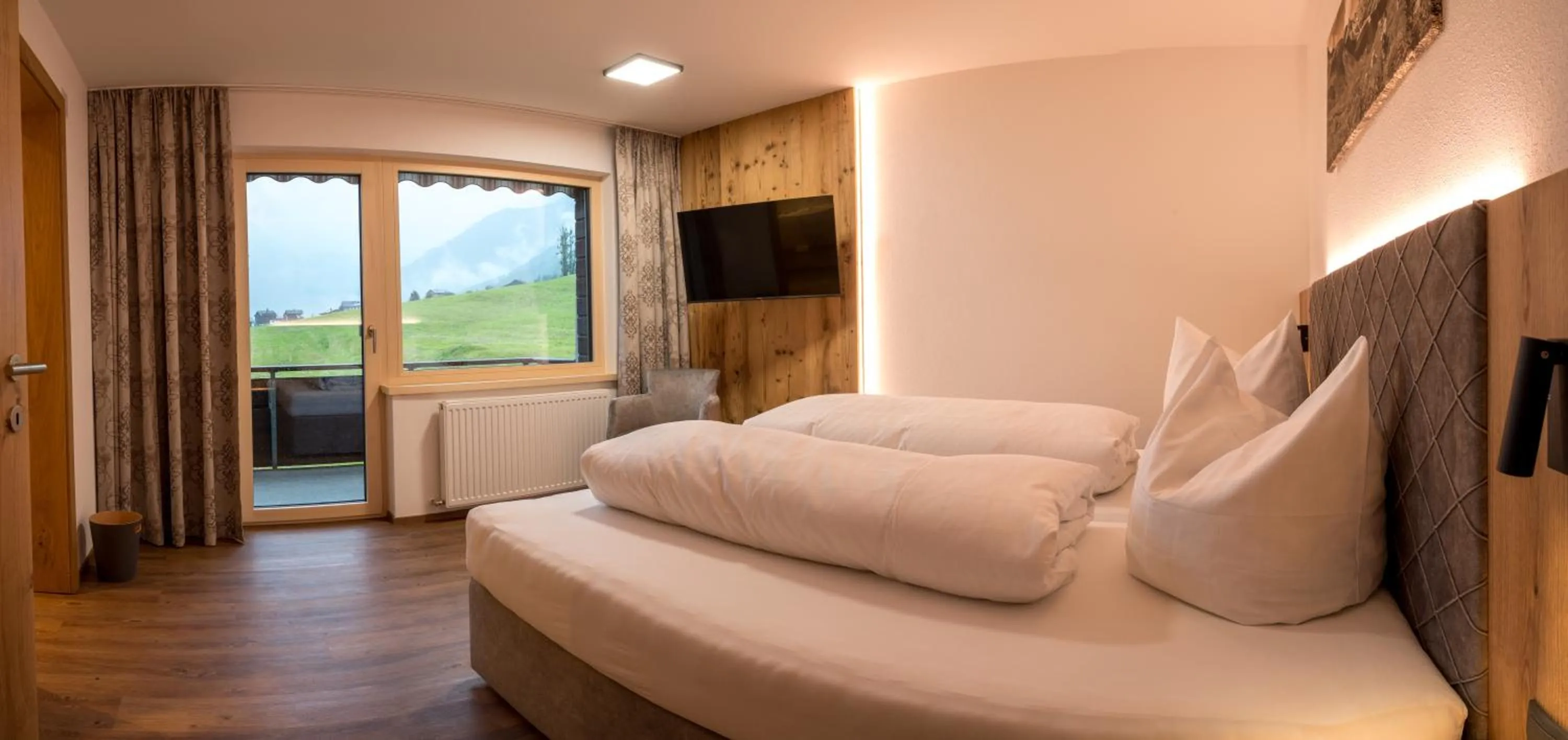 Living room, Bed in Sonnenhang Montafon