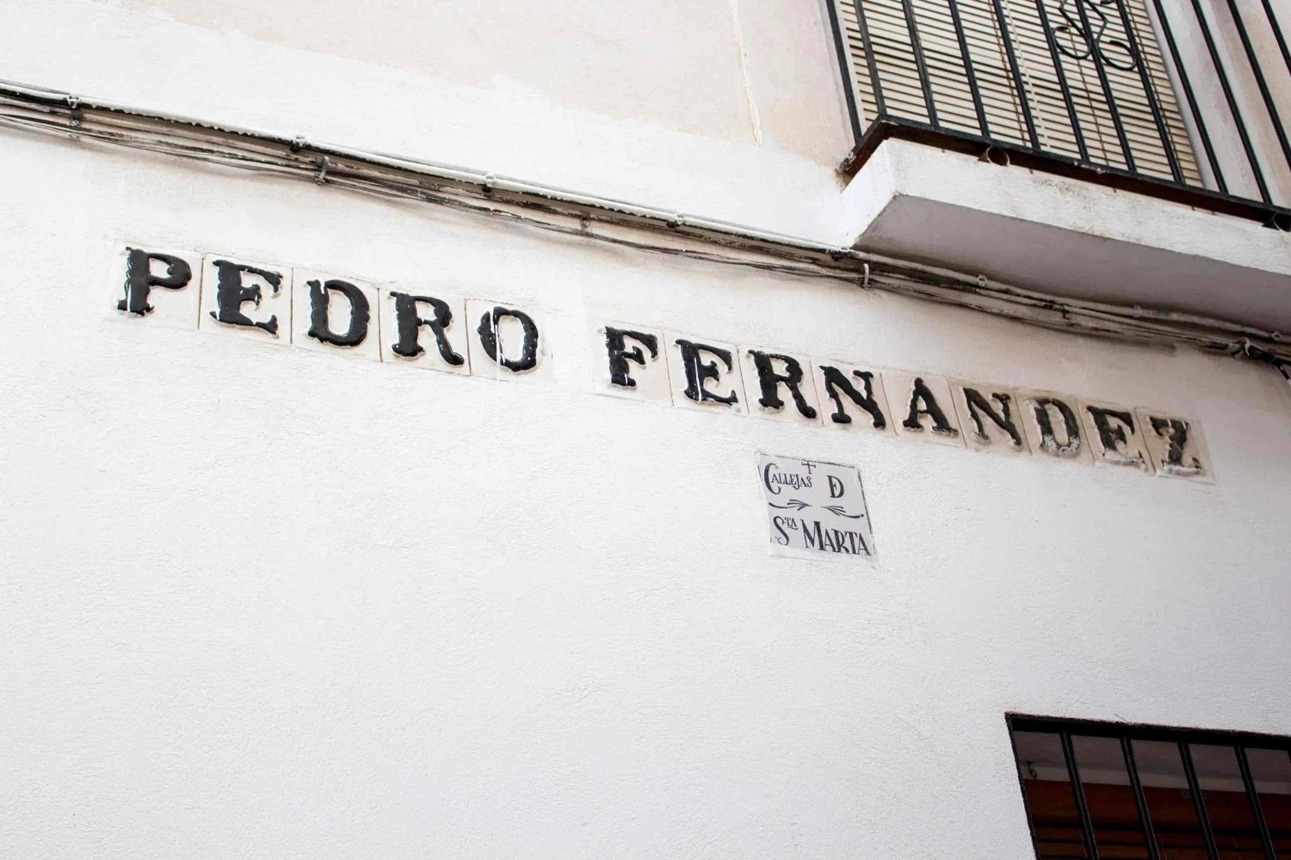 Off site in La Casa de los Faroles