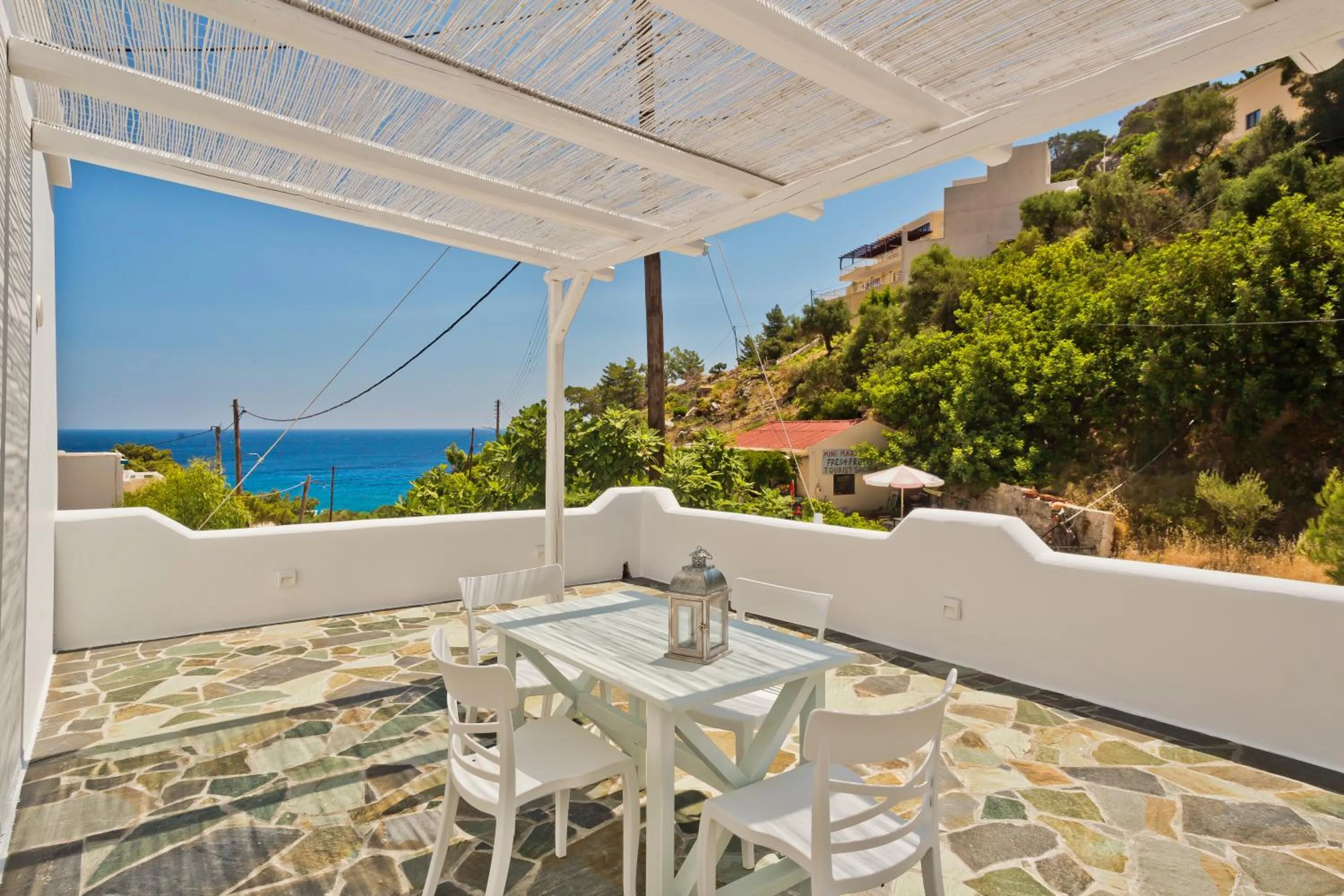 Balcony/Terrace in Villa Stamatina