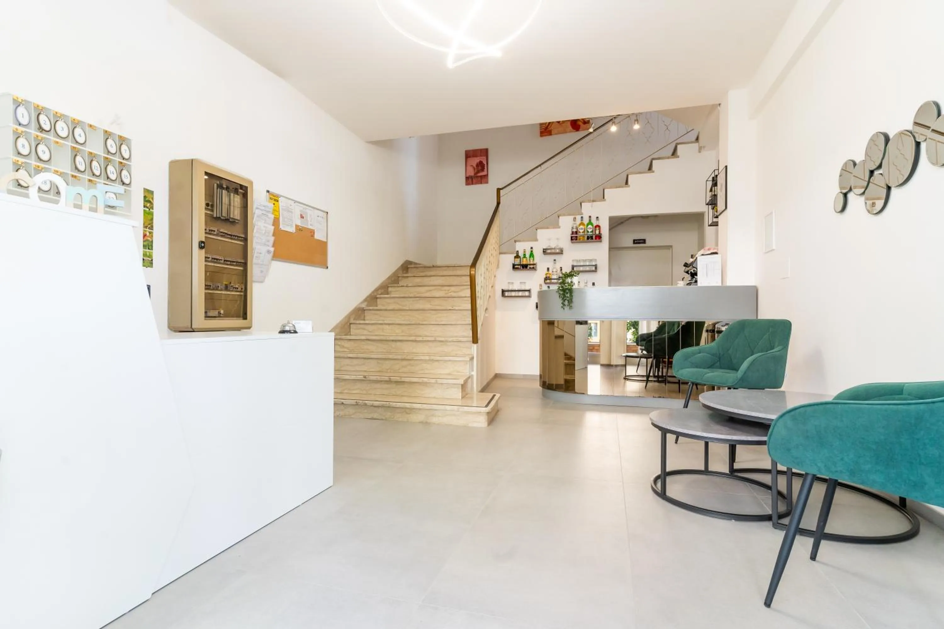 Lobby or reception in Hotel Mara