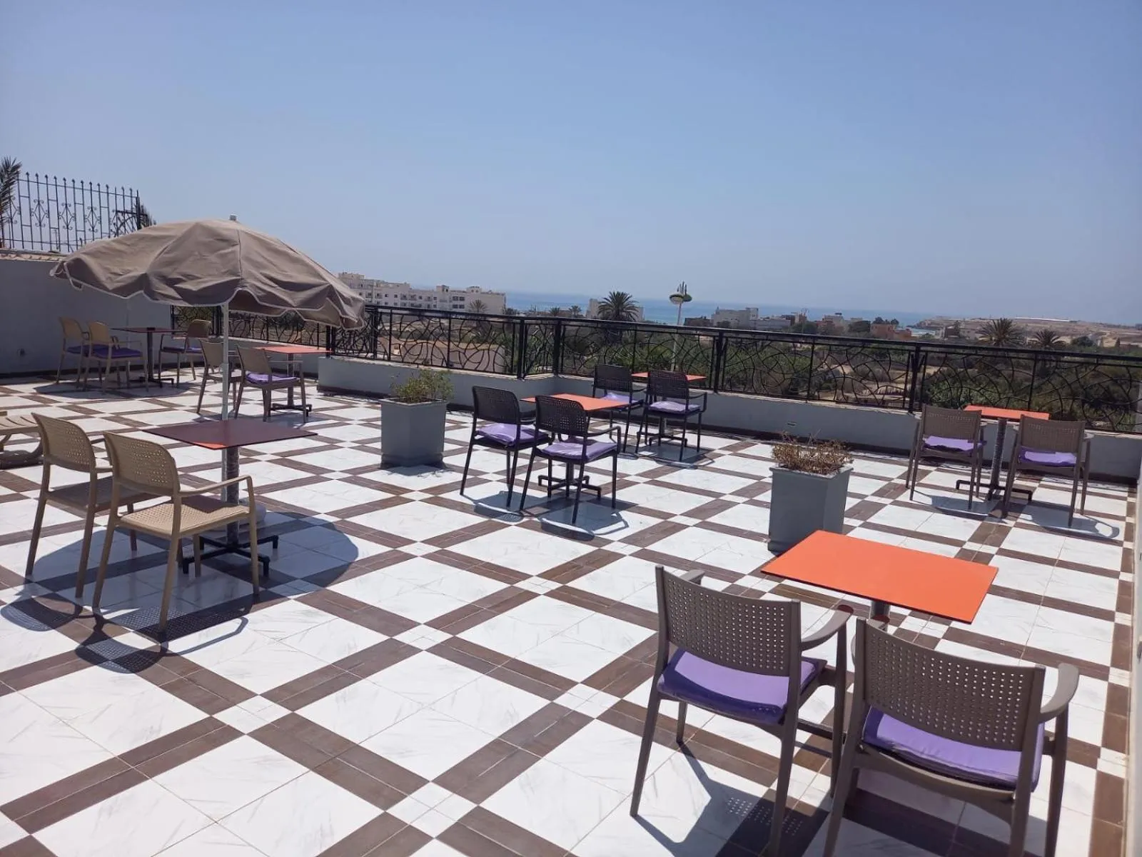 Patio in INOU Hotel Aourir