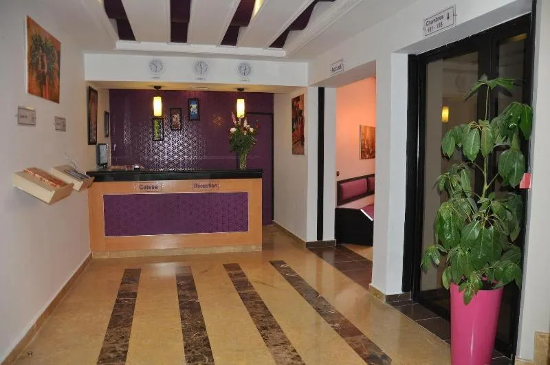 Lobby or reception in INOU Hotel Aourir