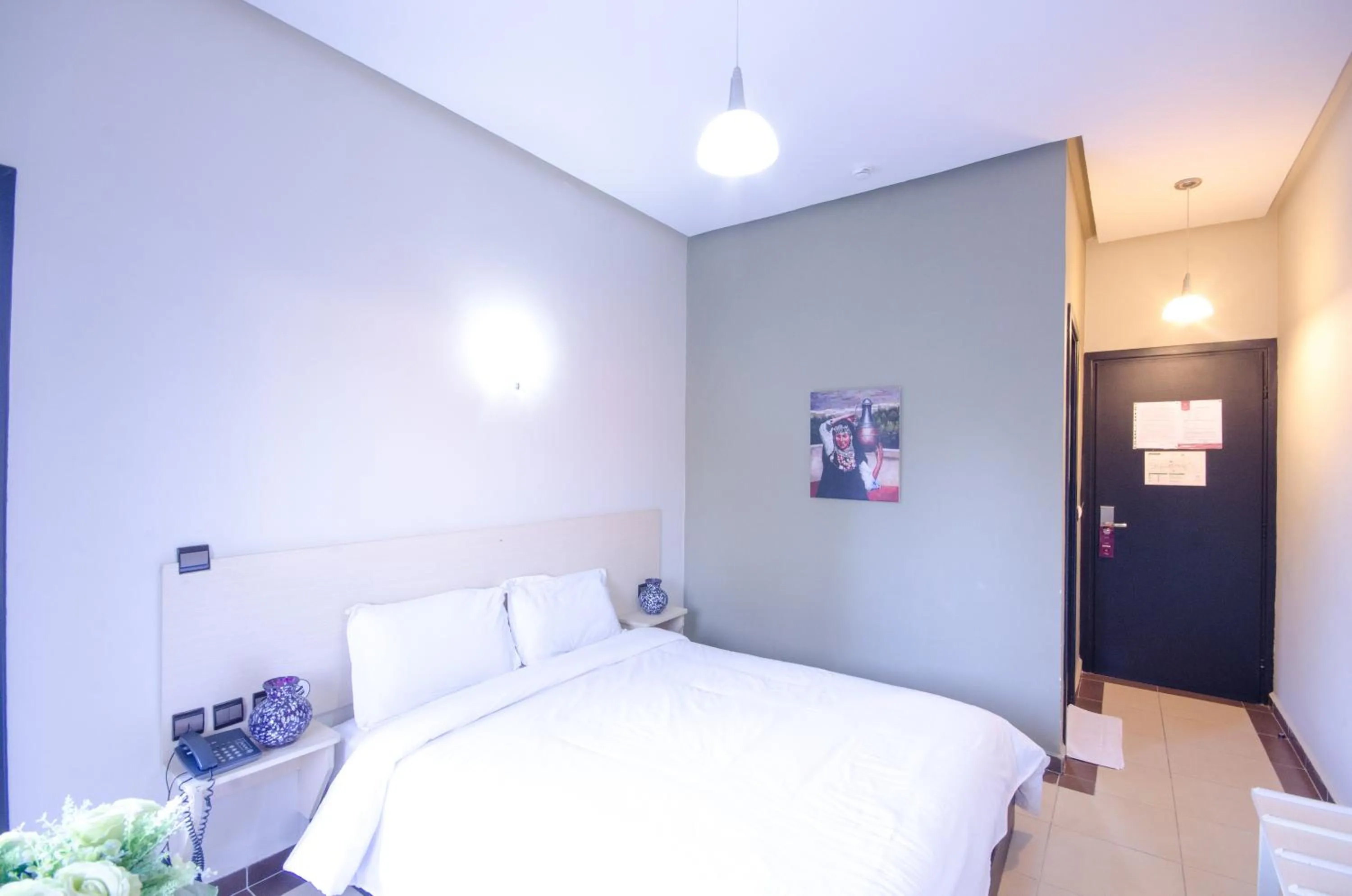 Bed in INOU Hotel Aourir