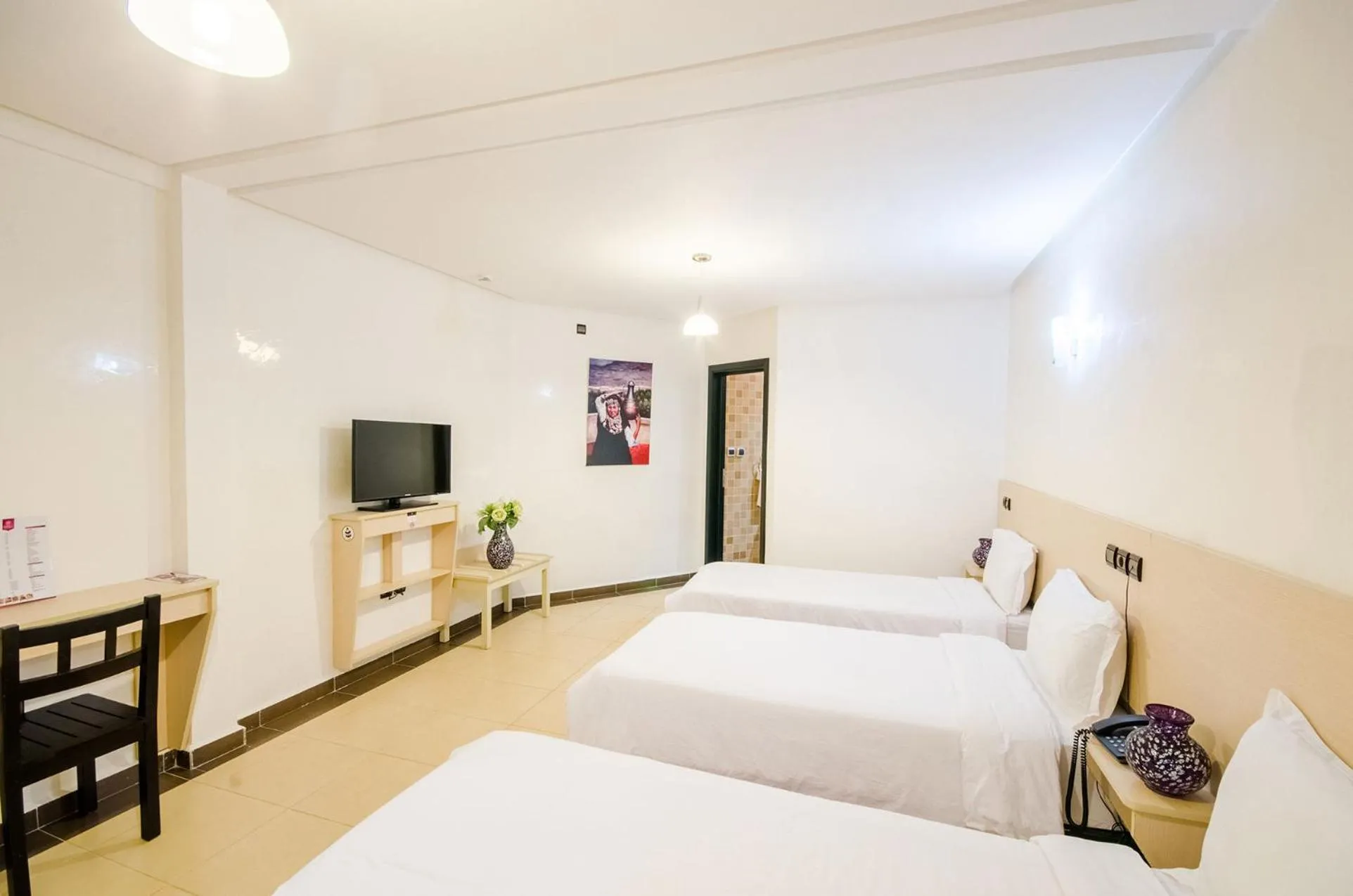 Bed in INOU Hotel Aourir