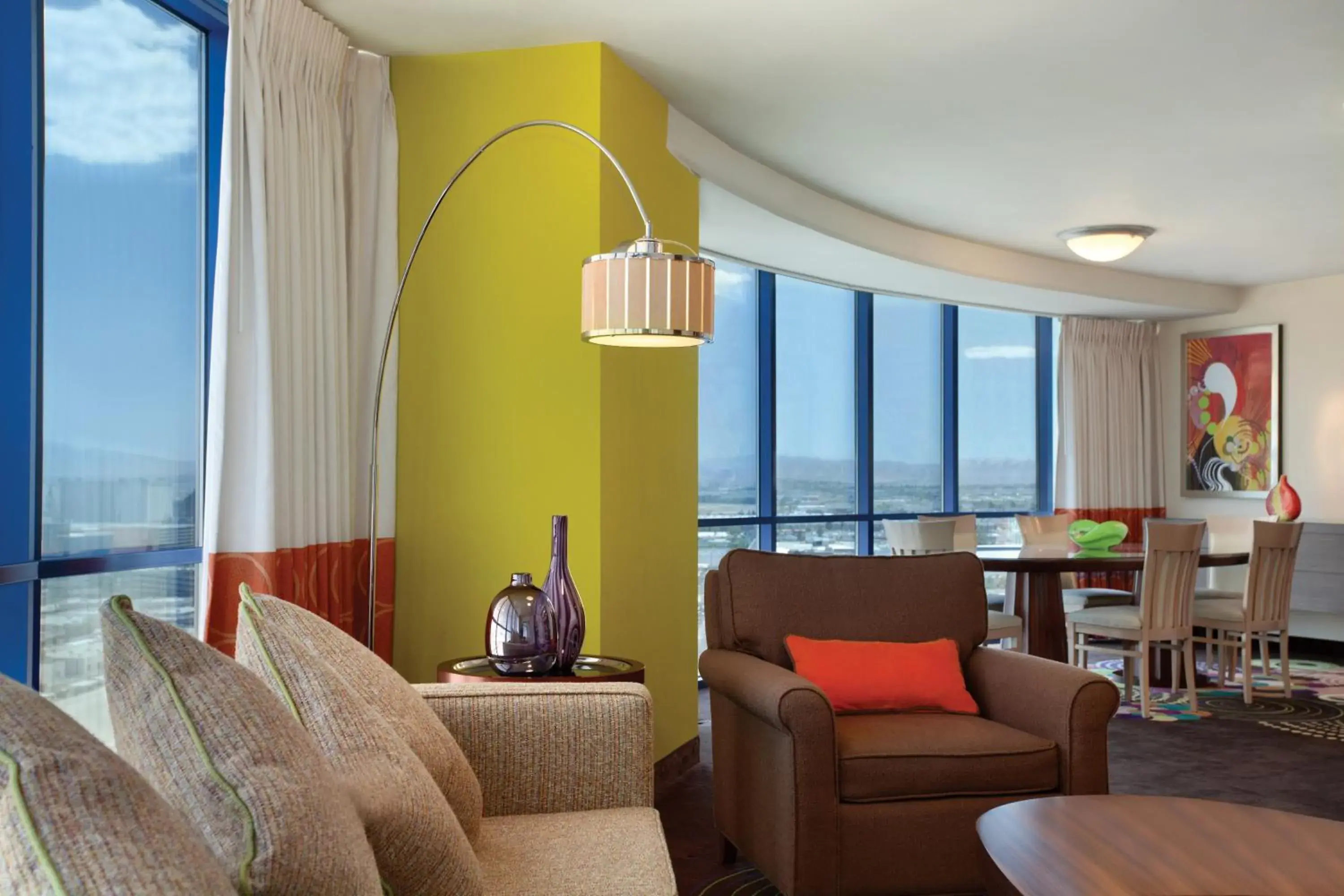 Living room in Masquerade Tower at Rio Hotel & Casino Living room in Masquerade Tower at Rio Hotel & Casino