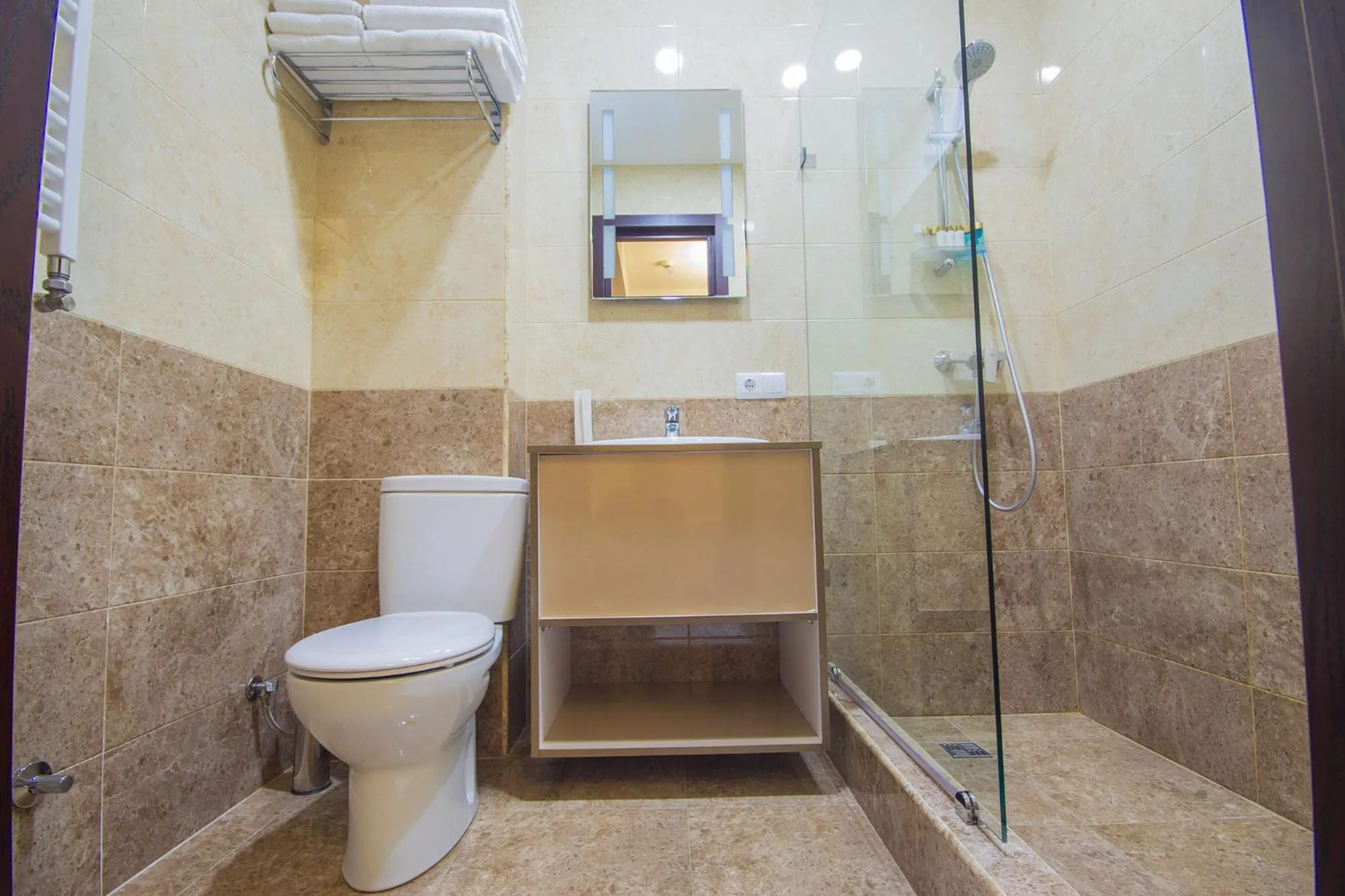 Shower in Marionn Hotel