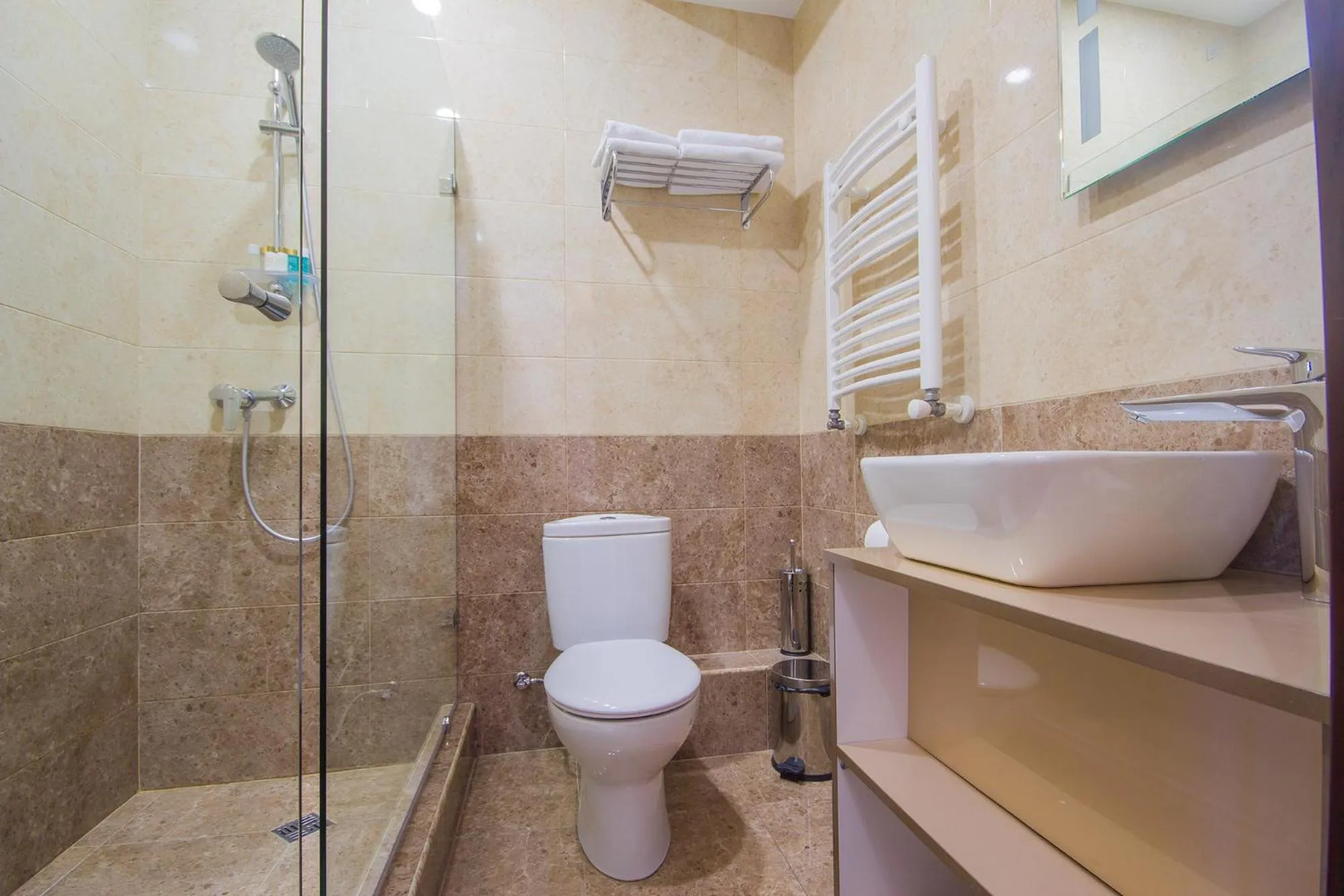 Shower in Marionn Hotel