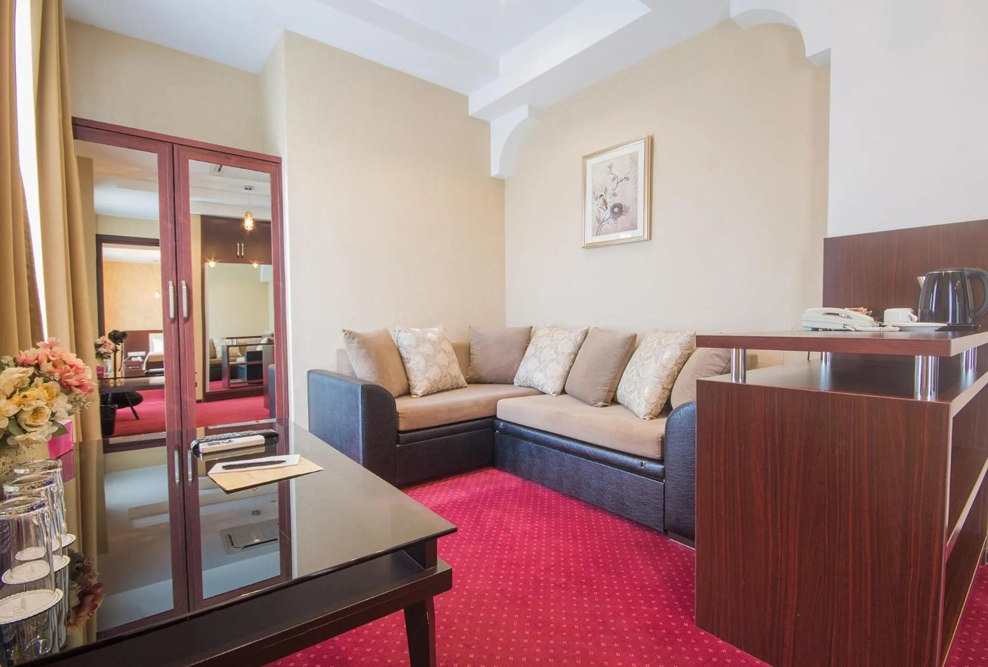 Living room in Marionn Hotel