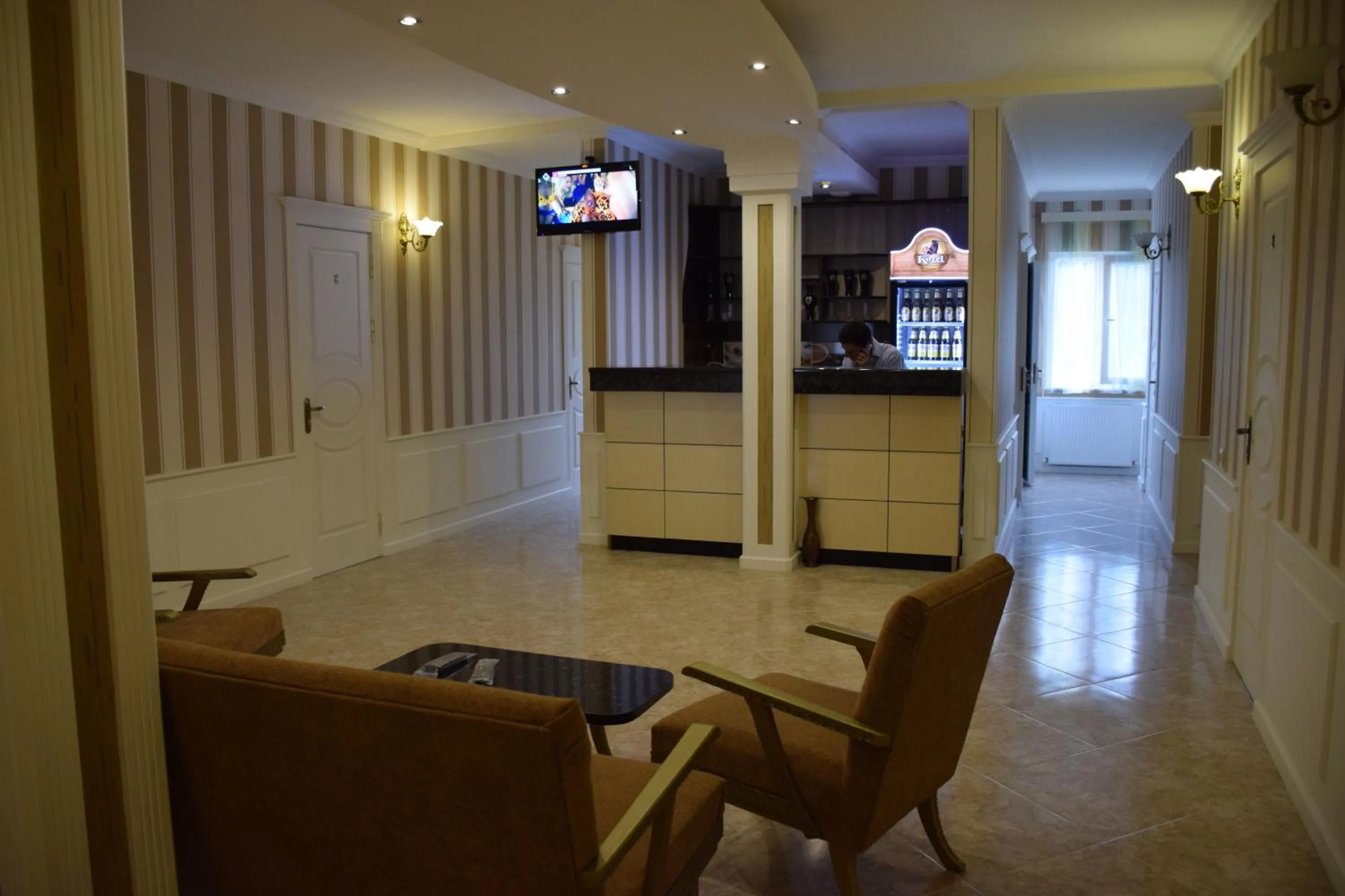 Lobby or reception in Crossway Tbilisi Hotel