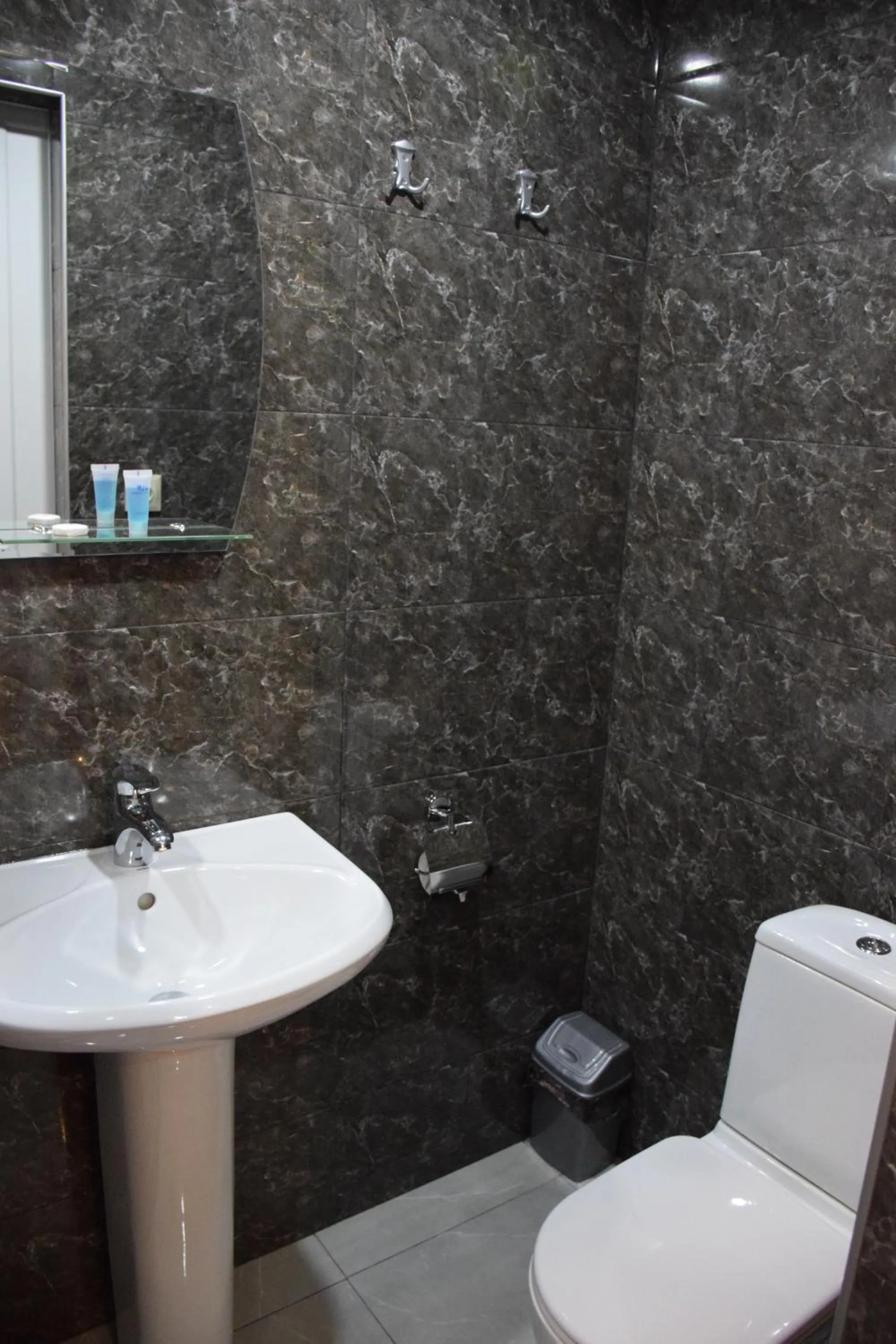 Shower in Crossway Tbilisi Hotel