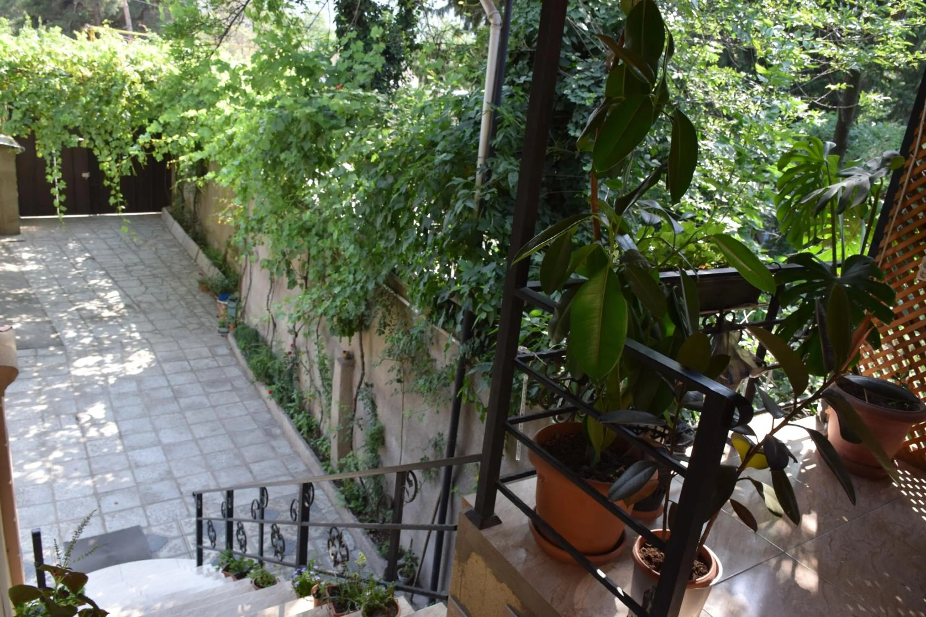 Balcony/Terrace in Crossway Tbilisi Hotel