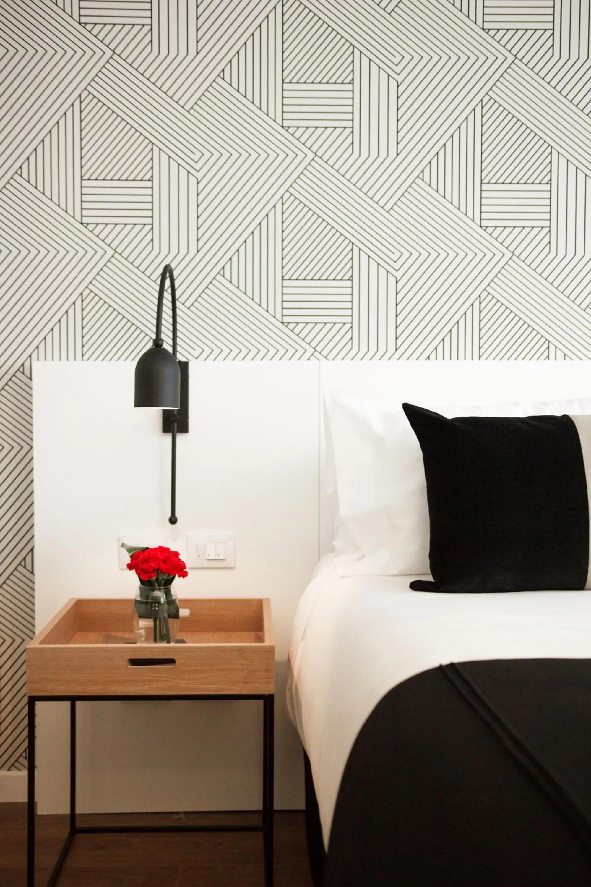 Bed in CasaSur Palermo Hotel