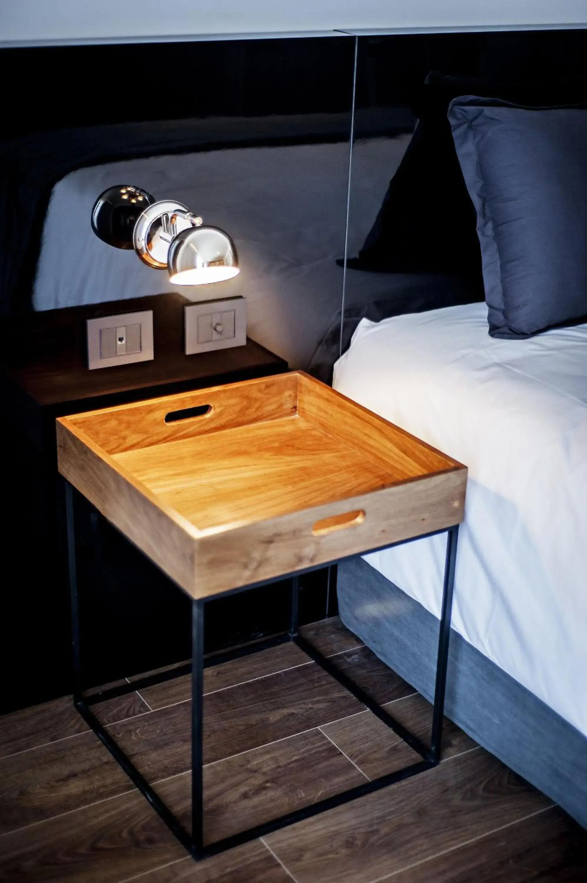 Decorative detail, Bed in CasaSur Palermo Hotel Decorative detail, Bed in CasaSur Palermo Hotel