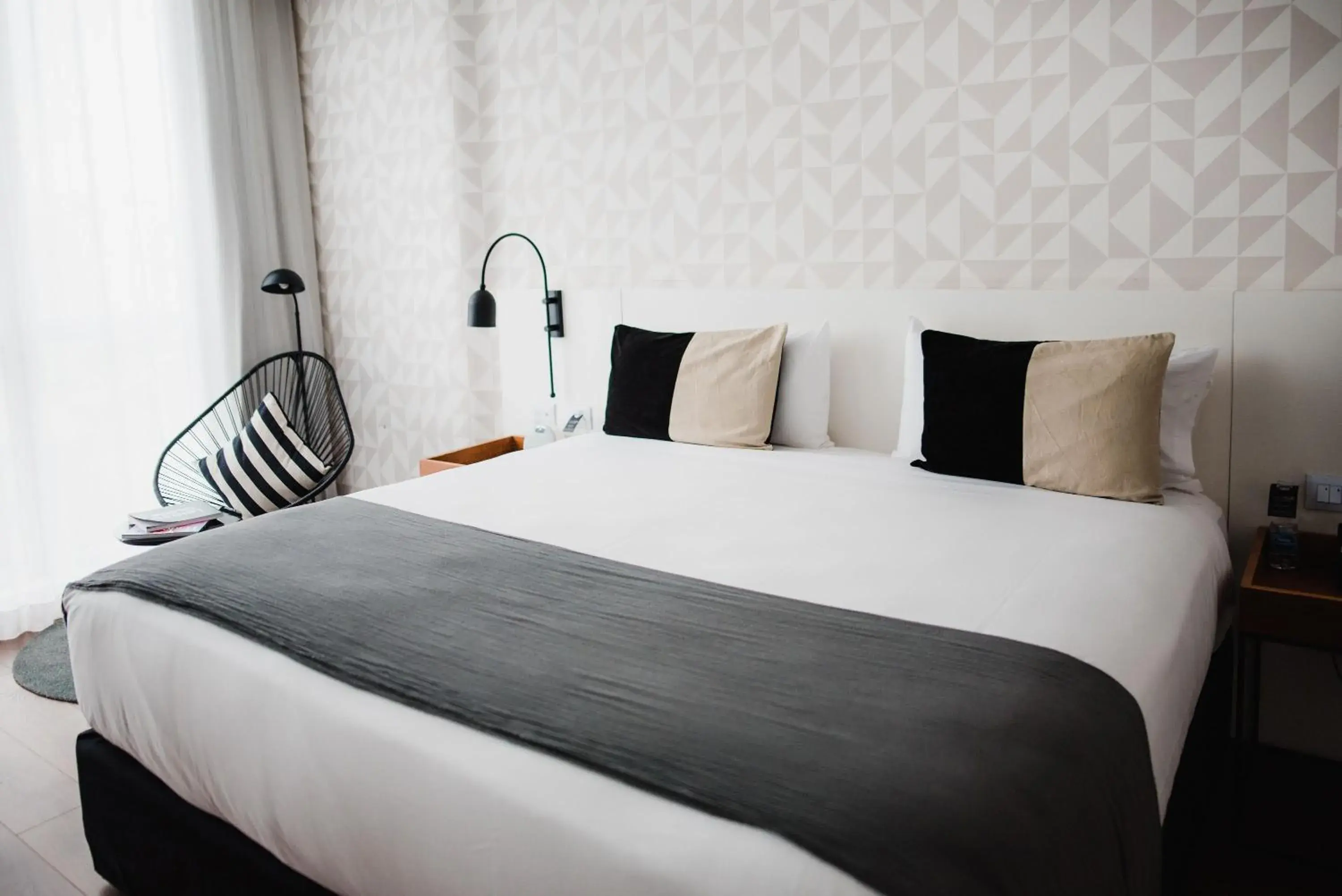 Bed in CasaSur Palermo Hotel Bed in CasaSur Palermo Hotel