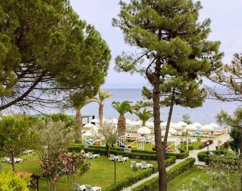 Garden view in Kazdaglari Karye Müze Hotel Garden view in Kazdaglari Karye Müze Hotel