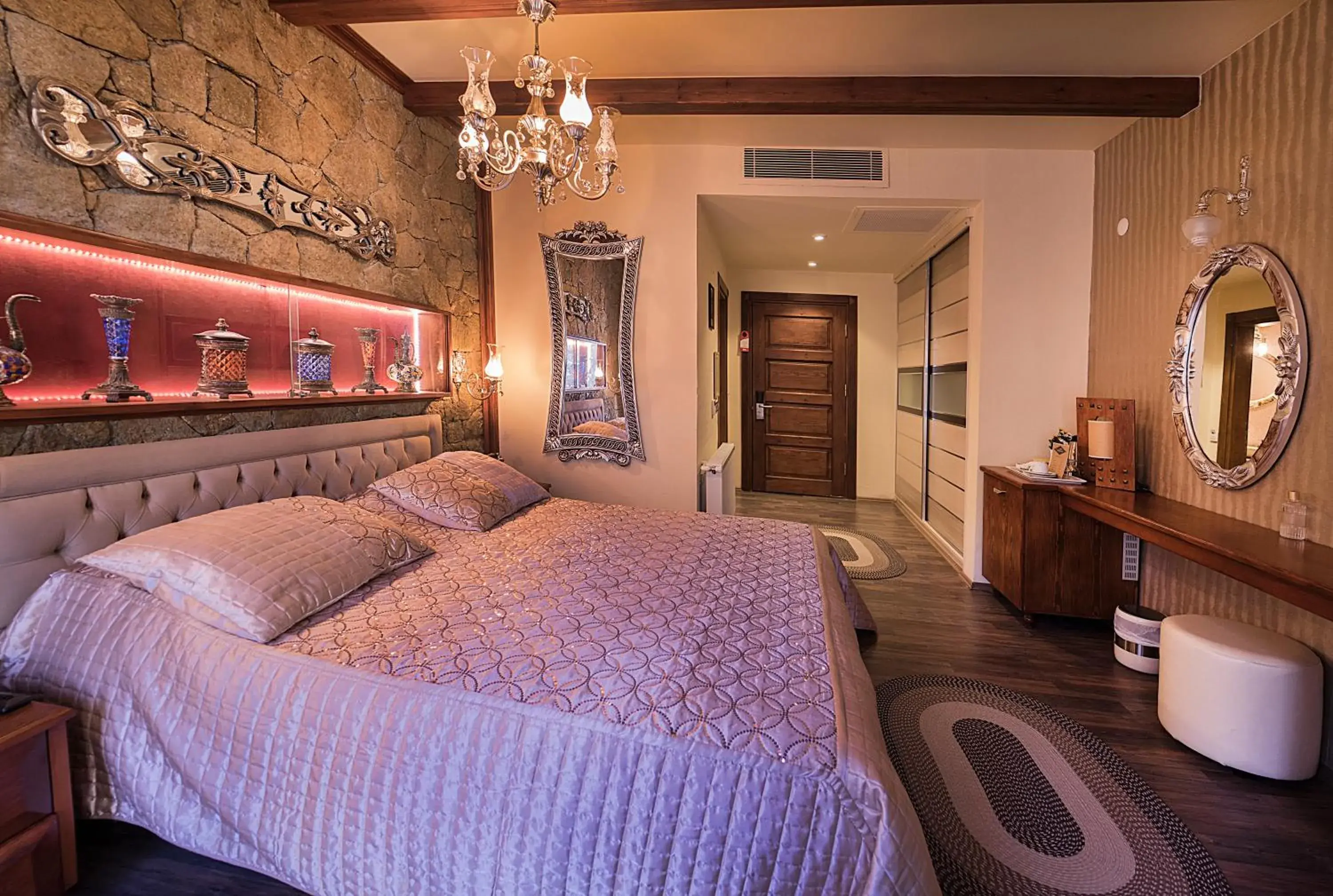 Bed in Kazdaglari Karye Müze Hotel Bed in Kazdaglari Karye Müze Hotel