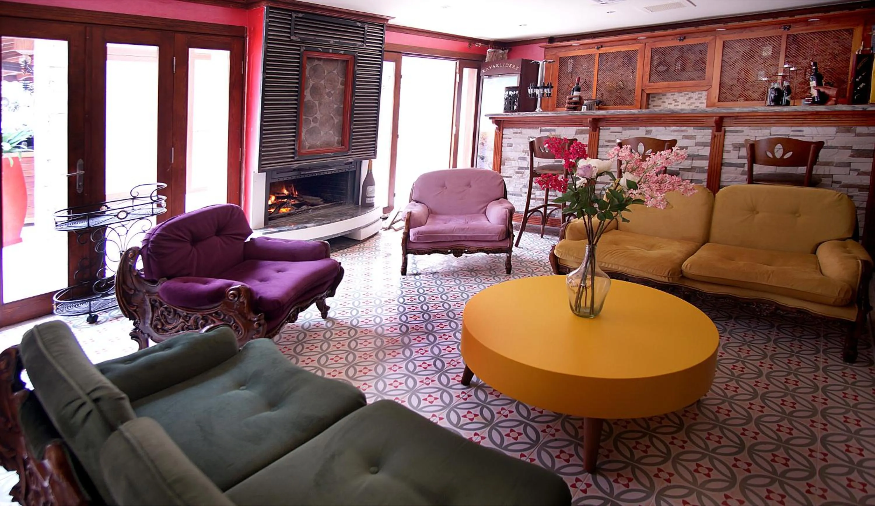 Lounge or bar in Kazdaglari Karye Müze Hotel