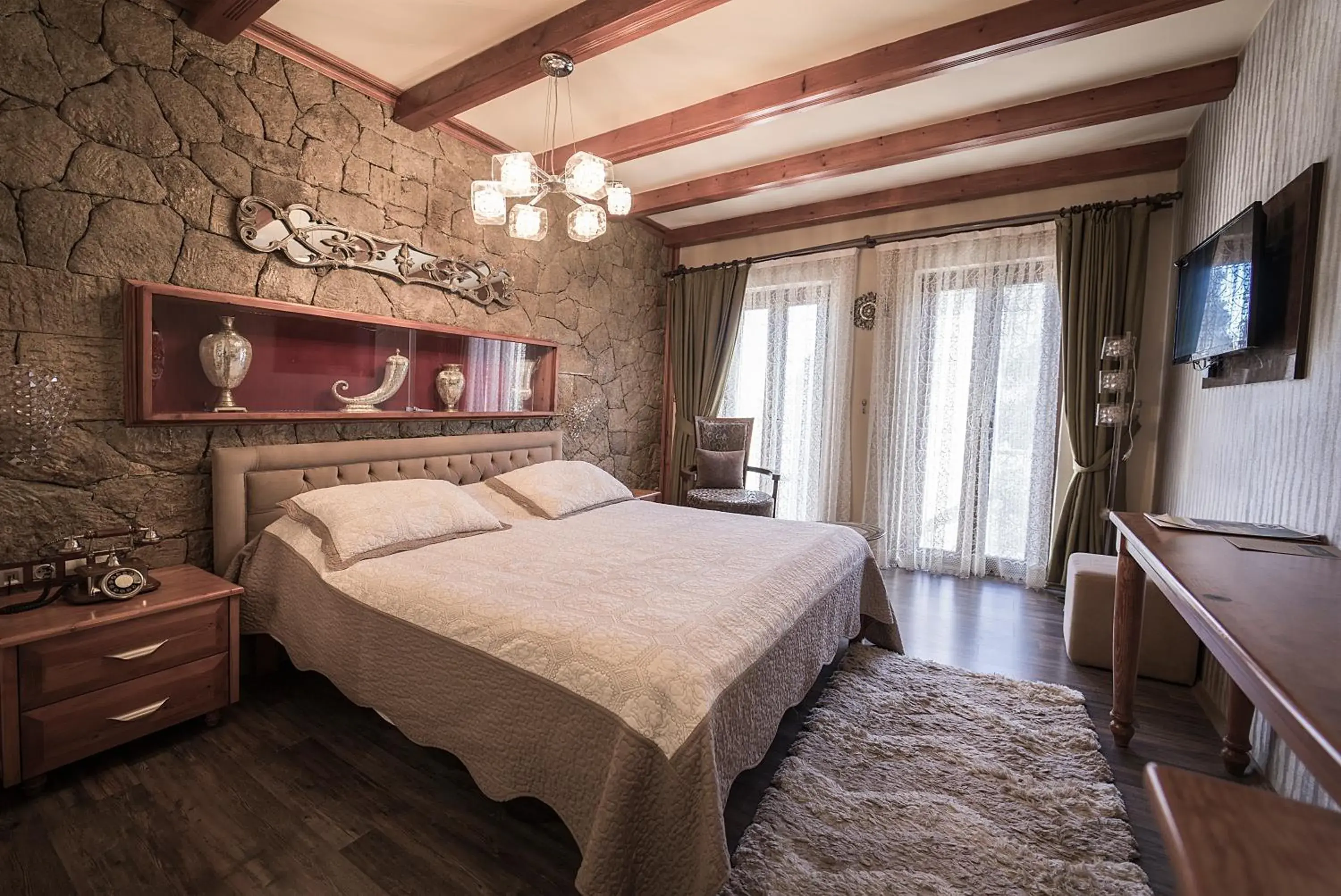 Bed in Kazdaglari Karye Müze Hotel Bed in Kazdaglari Karye Müze Hotel