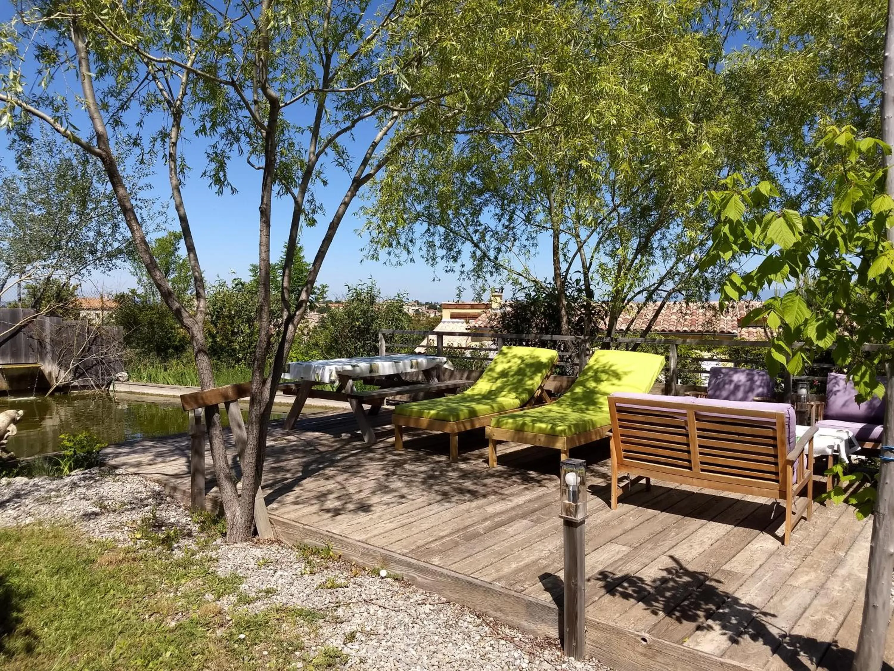 Natural landscape in Les Terrasses de Valensole