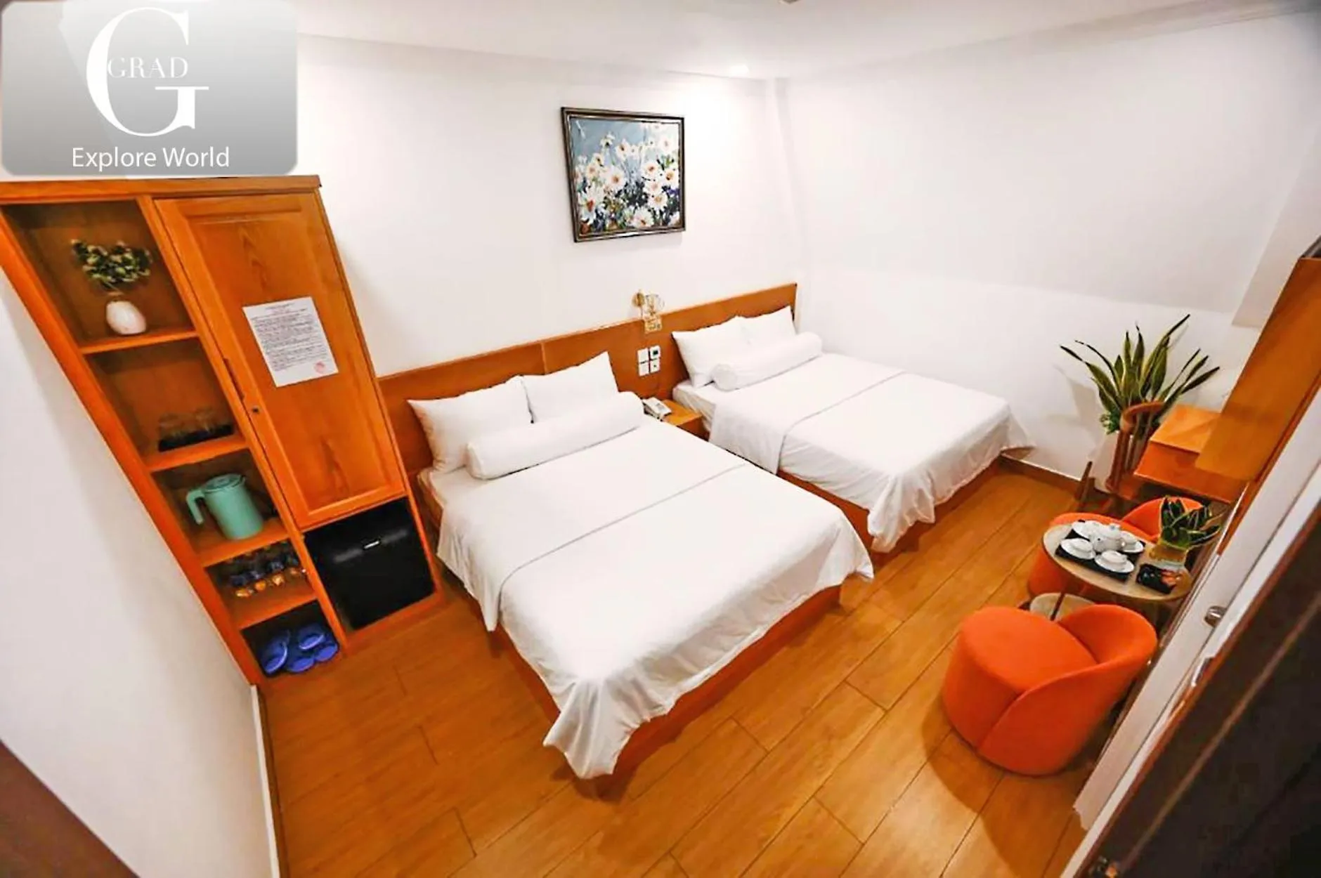 Bed in Ly Ly Hotel 2