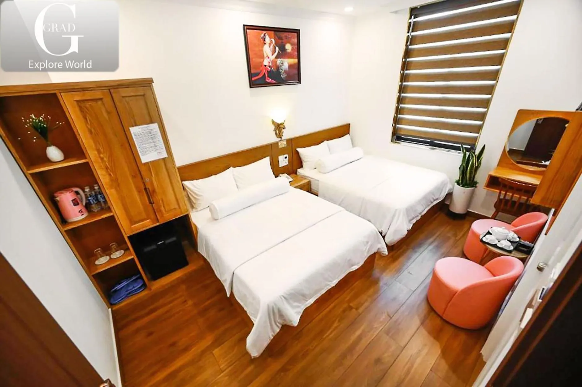 Bed in Ly Ly Hotel 2