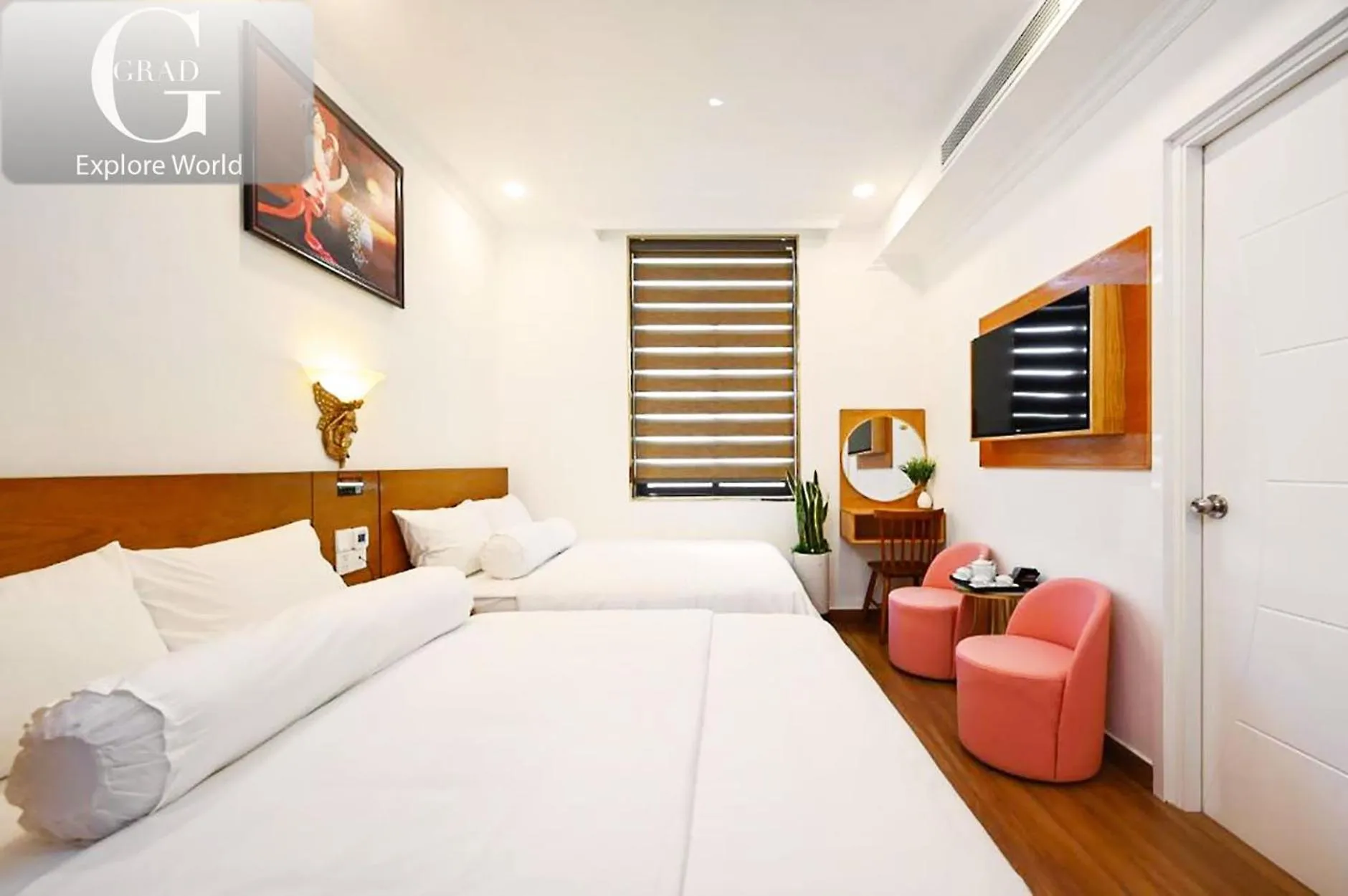 Bed in Ly Ly Hotel 2