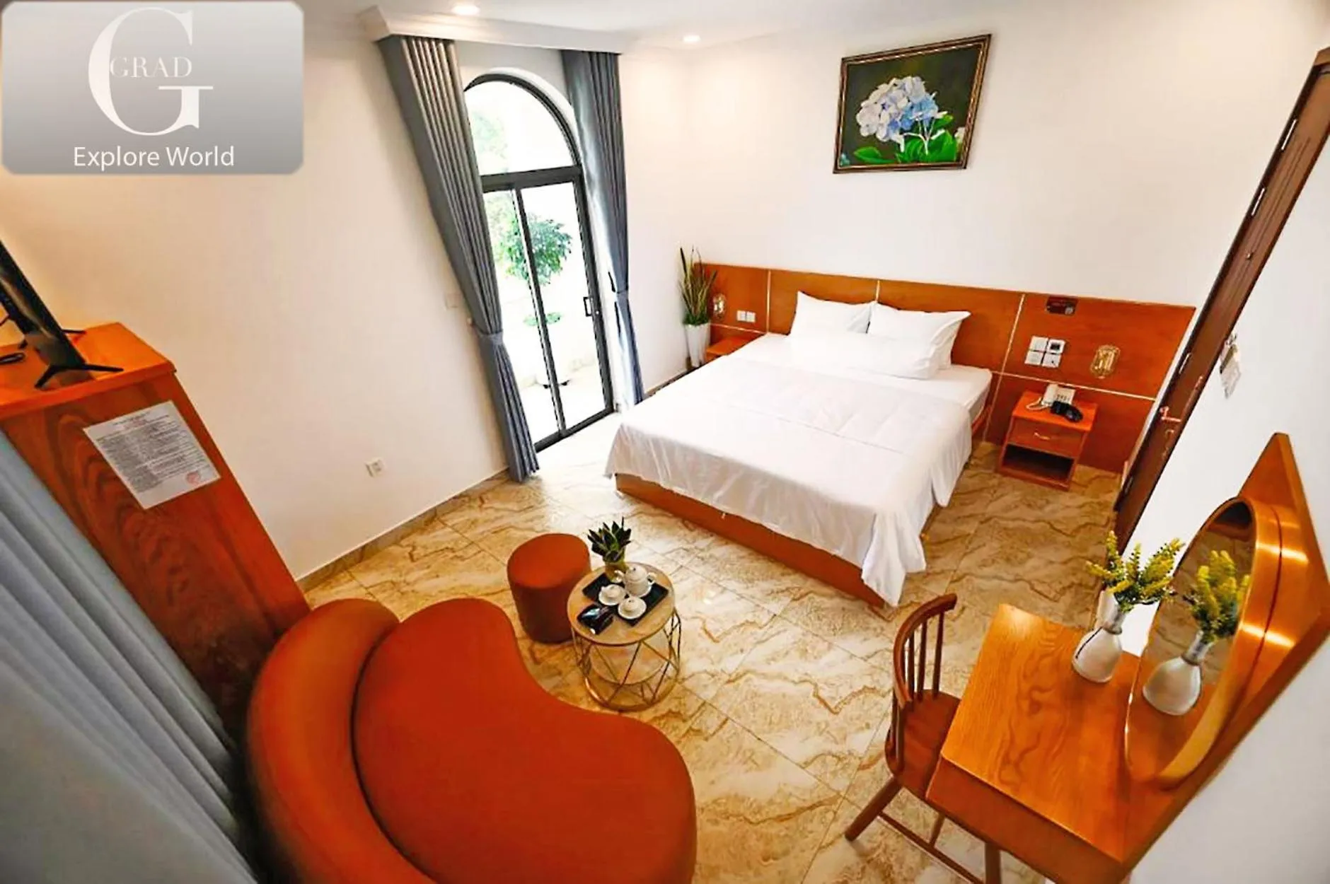 Bed in Ly Ly Hotel 2