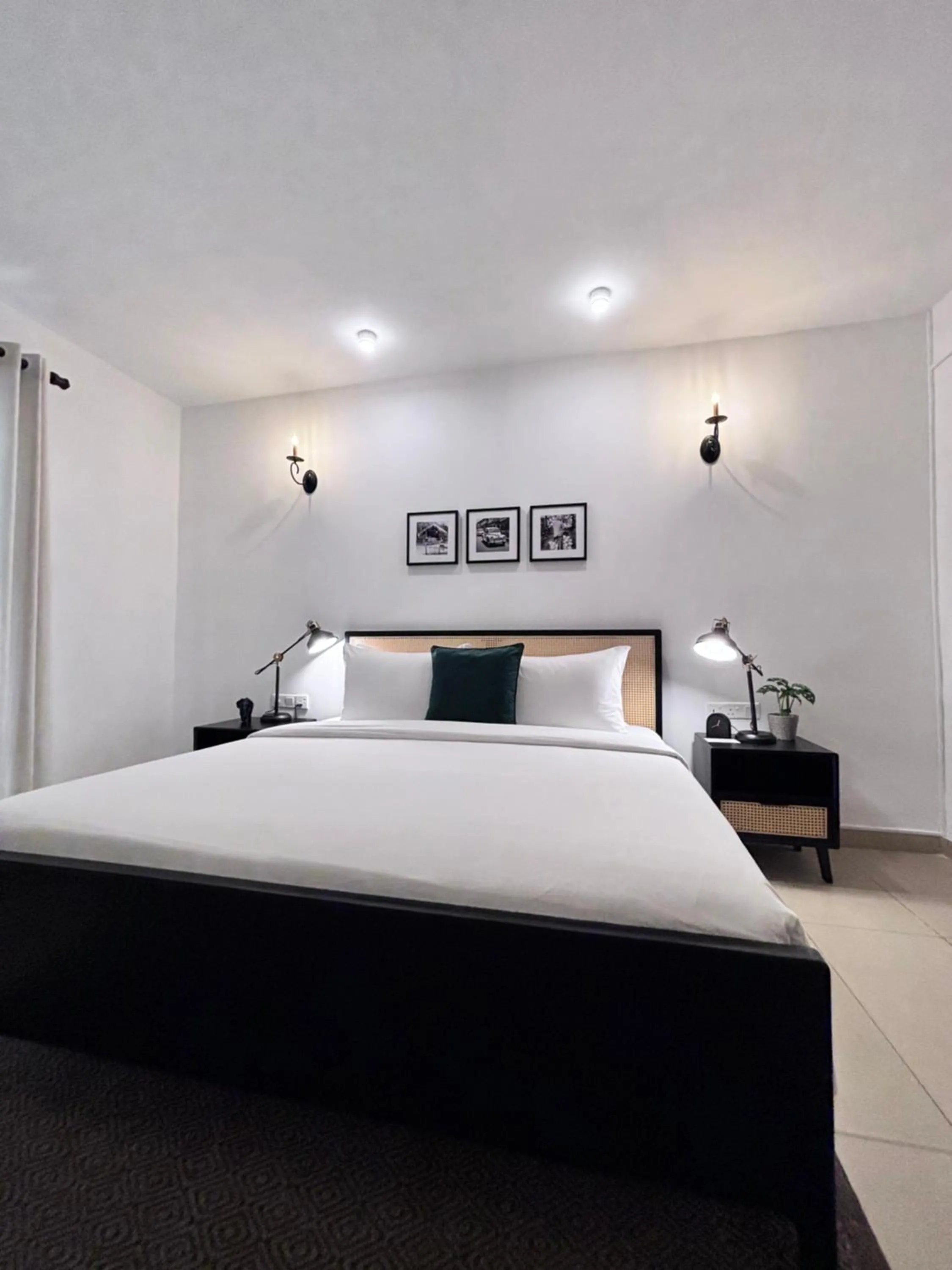 Bed in Camellia Residencies Colombo Sri Lanka