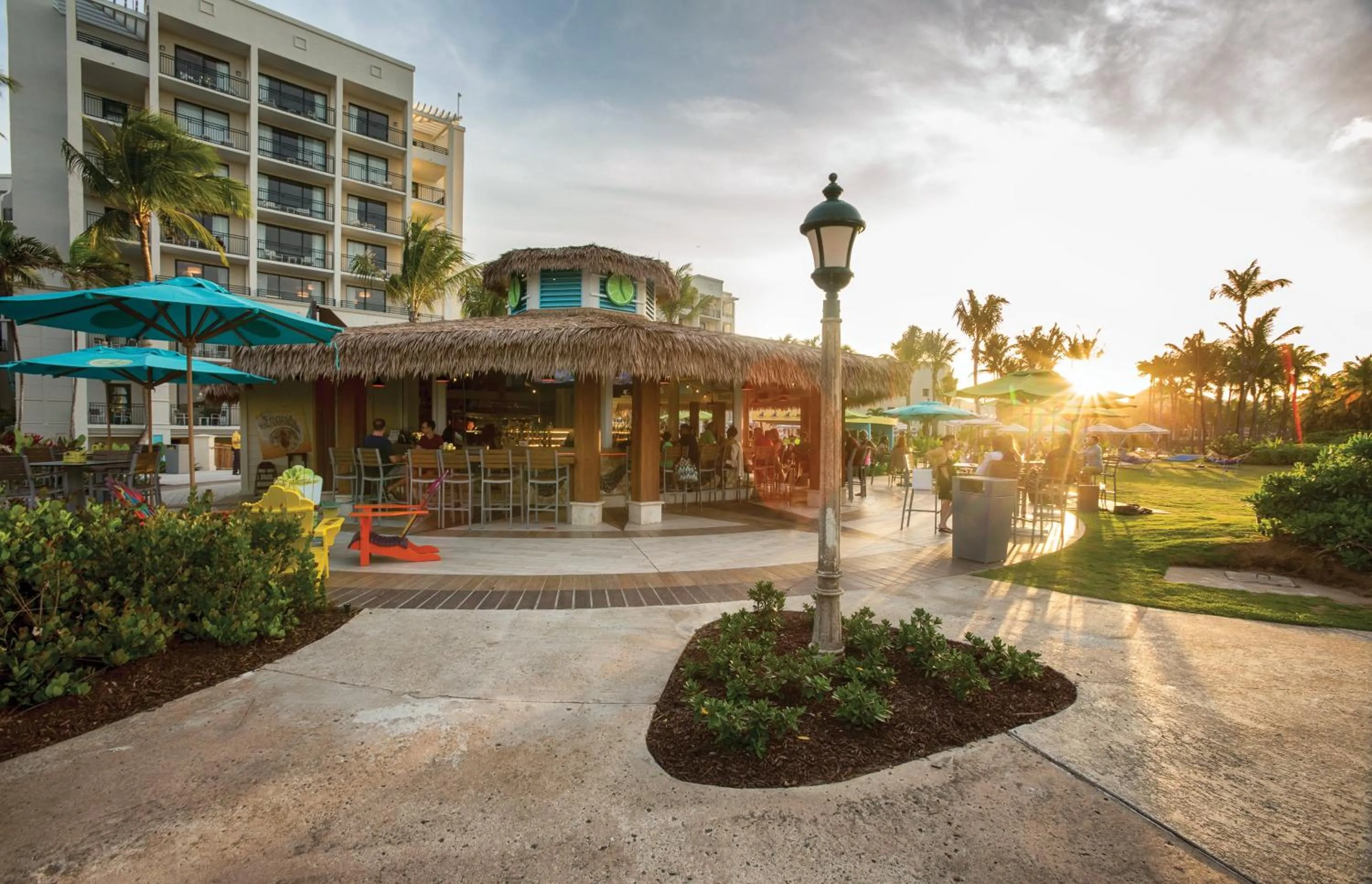Facade/entrance in Margaritaville Vacation Club - Rio Mar