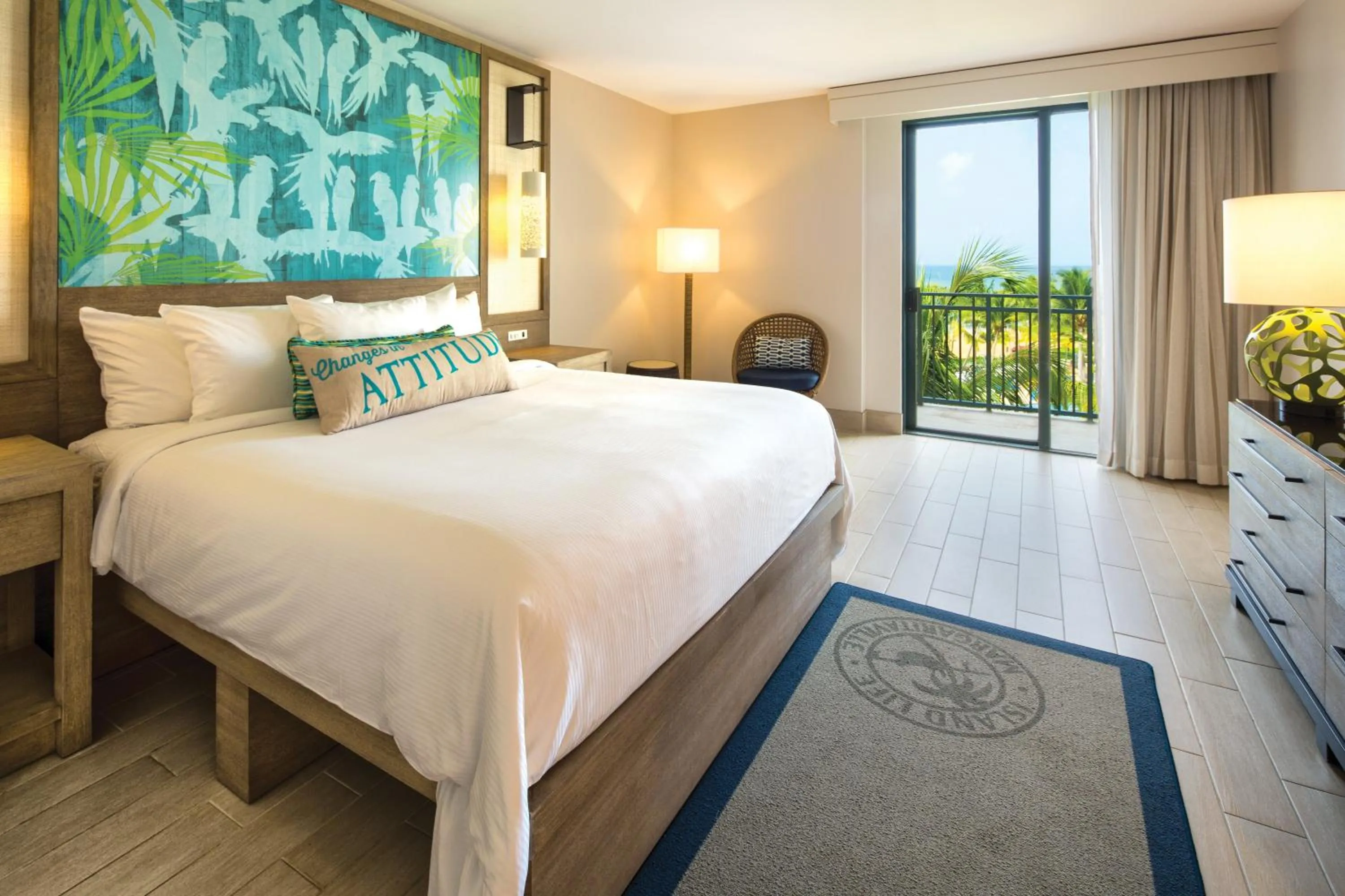 Photo of the whole room, Bed in Margaritaville Vacation Club - Rio Mar