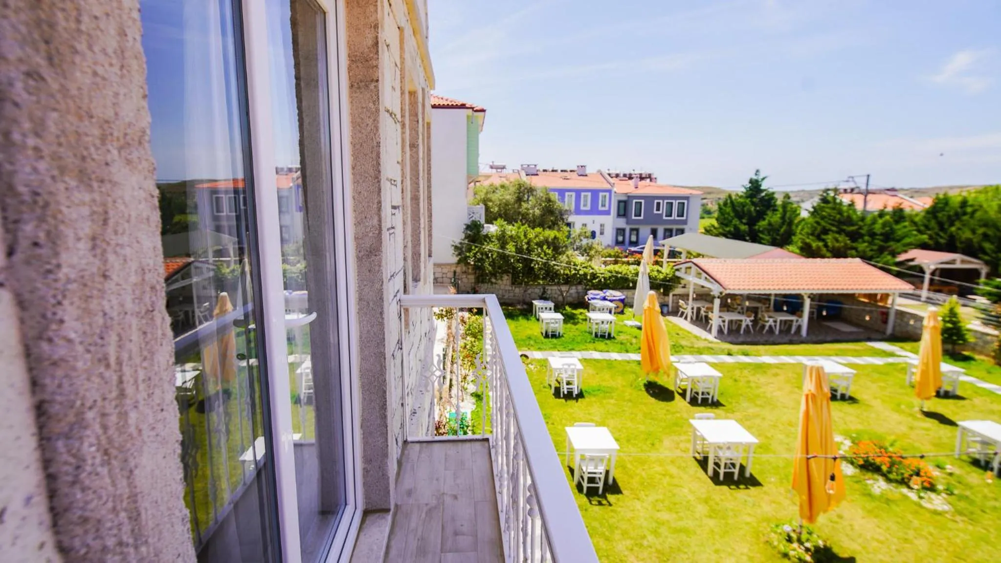 Balcony/Terrace in Limonata Bozcaada ex Vina Garden
