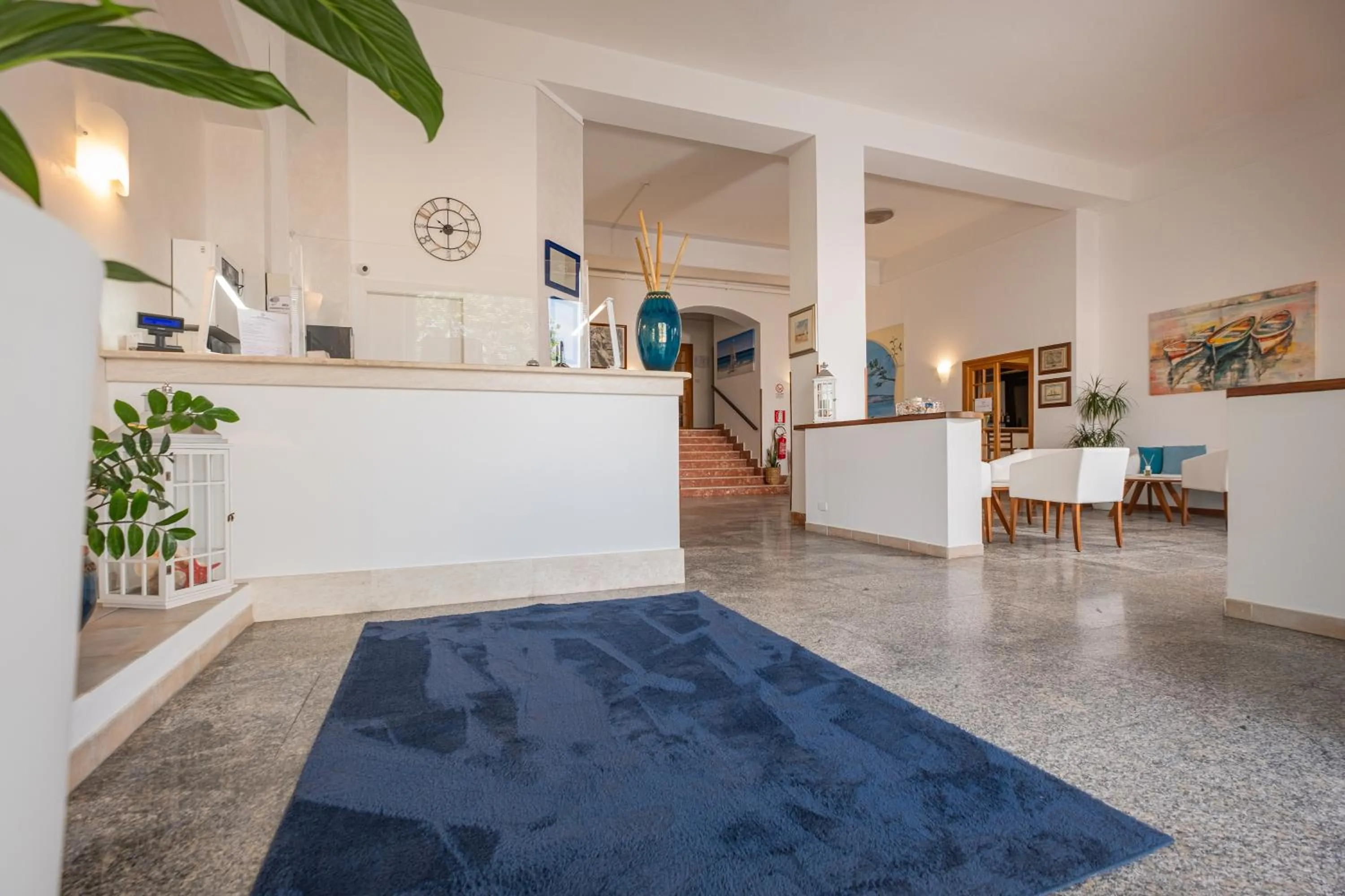 Lobby or reception in Hotel Il Gabbiano