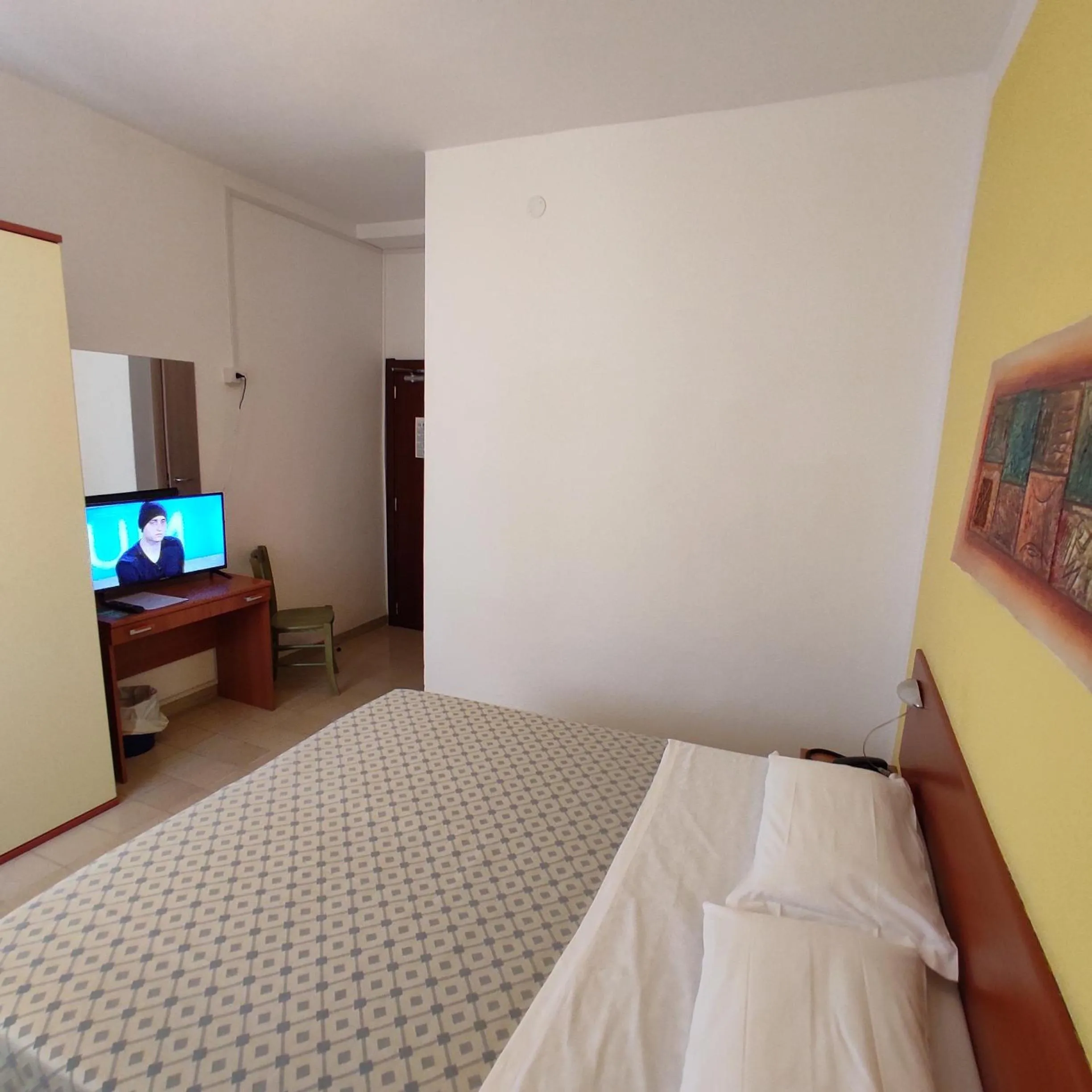 Bed in Hotel Il Gabbiano