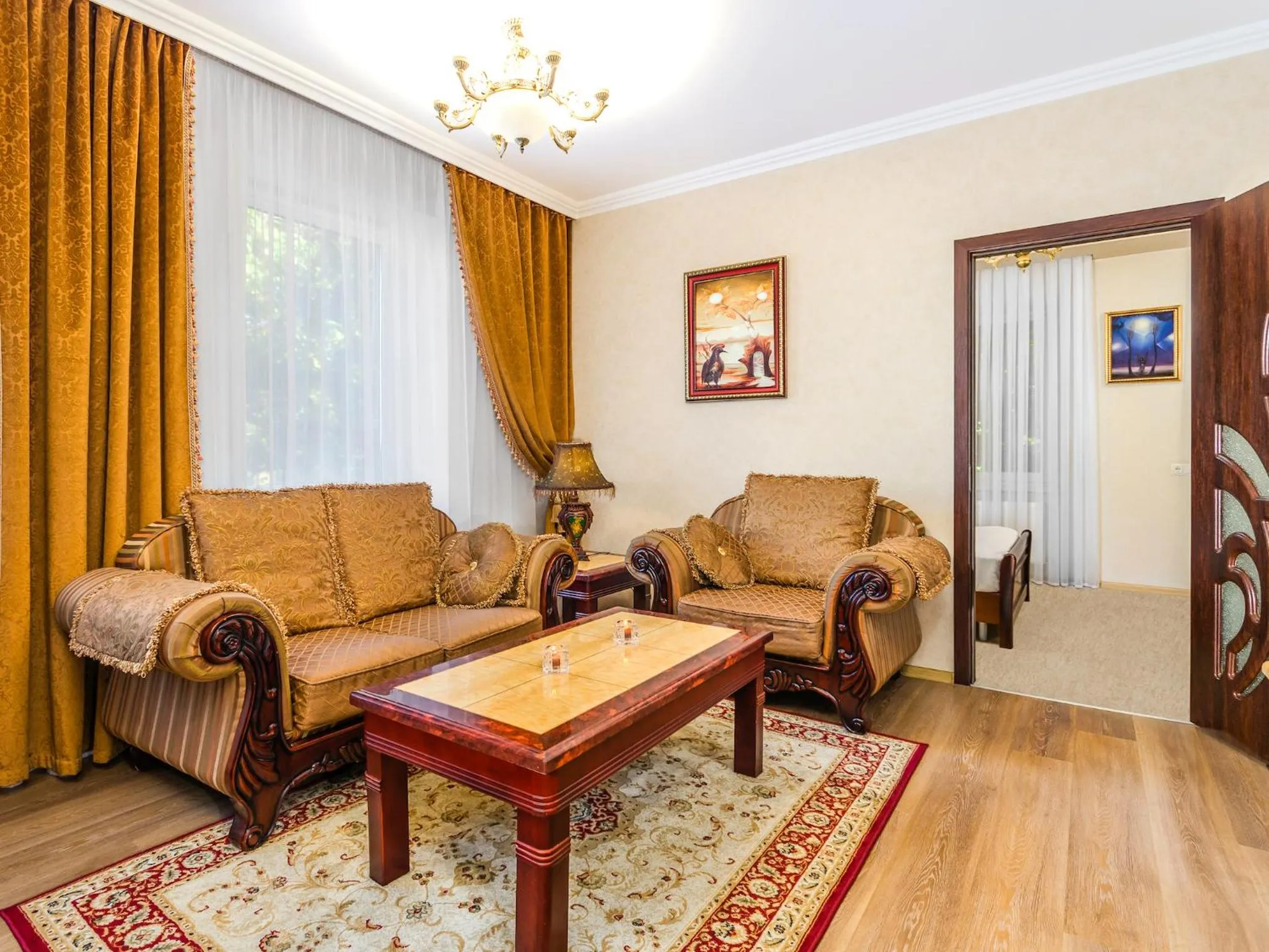Two-Bedroom Suite in Hotel Park Suites Chisinau