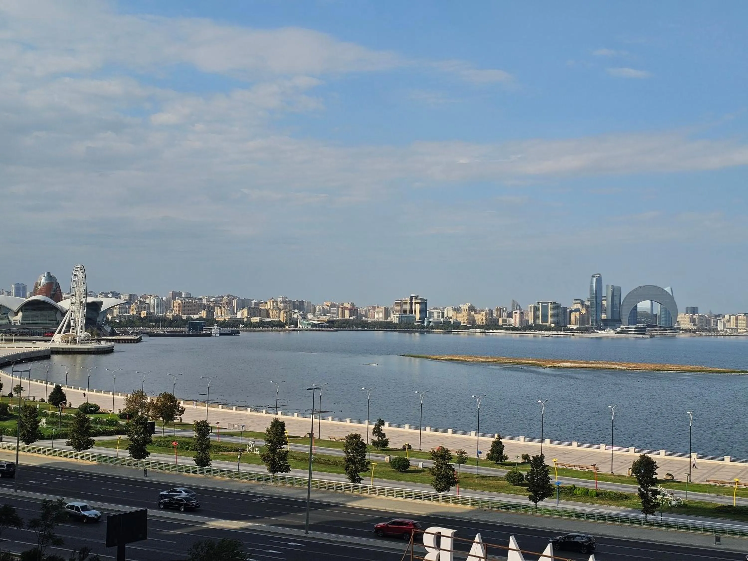 Lake view in Crown Suites Hotel