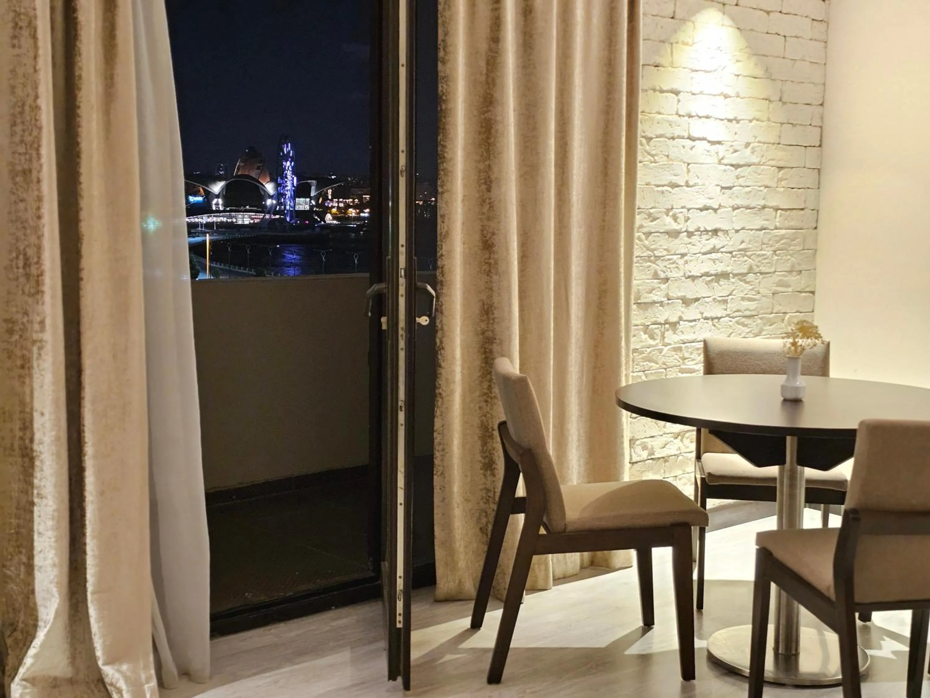 Night in Crown Suites Hotel