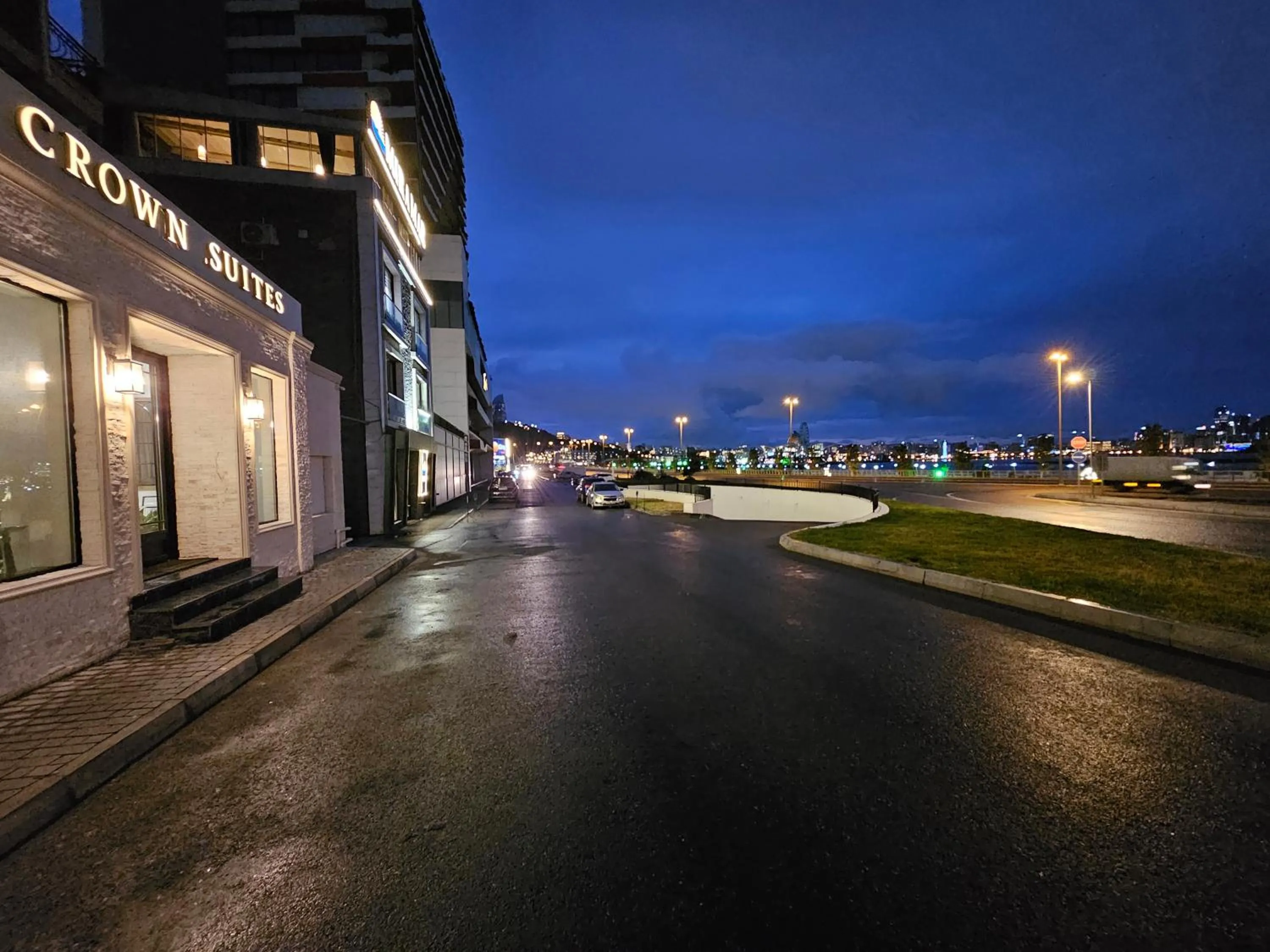 Property building in Crown Suites Hotel