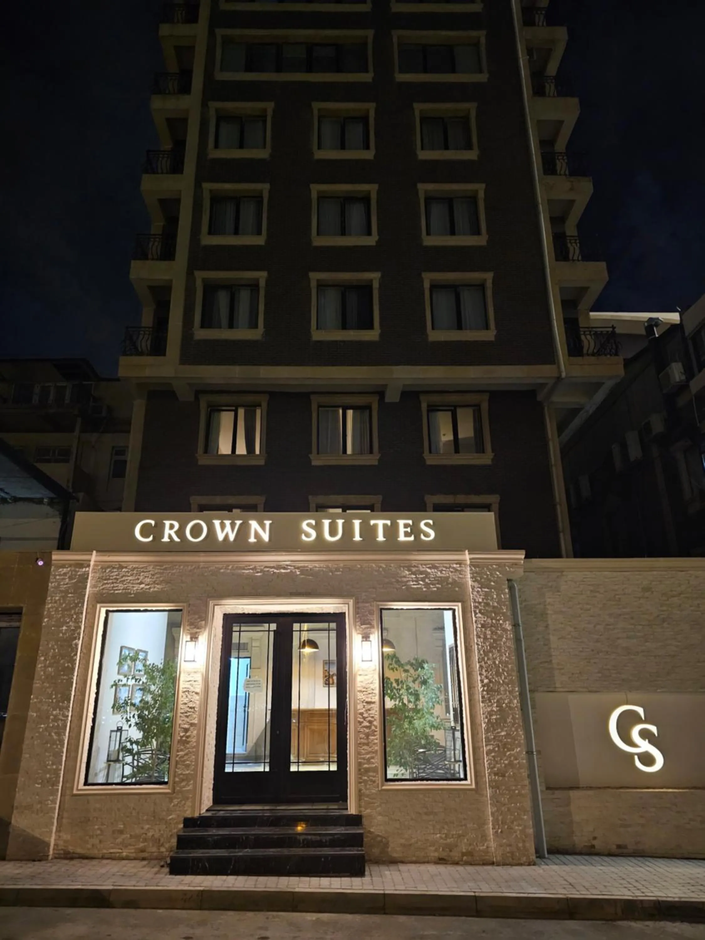Property building in Crown Suites Hotel