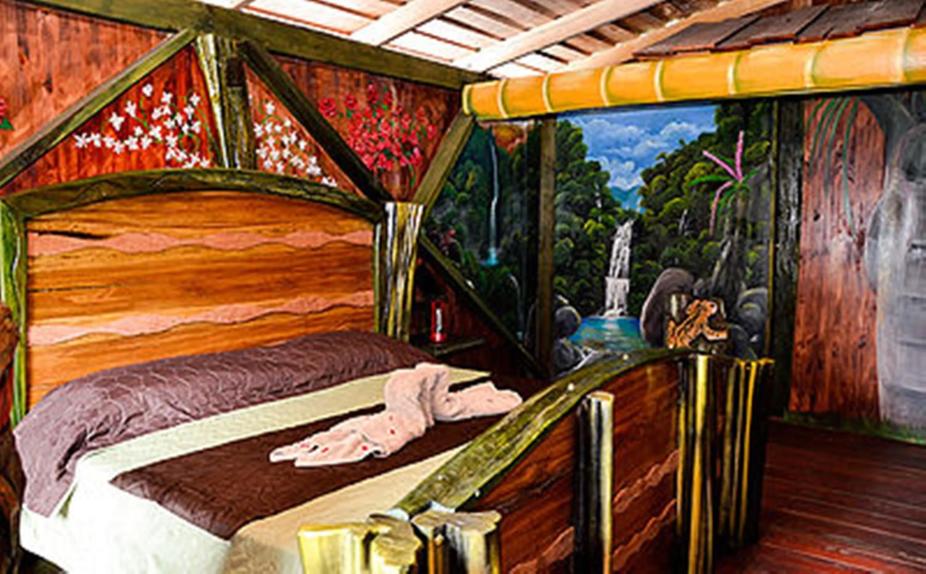 Photo of the whole room, Bed in Mirador Prendas