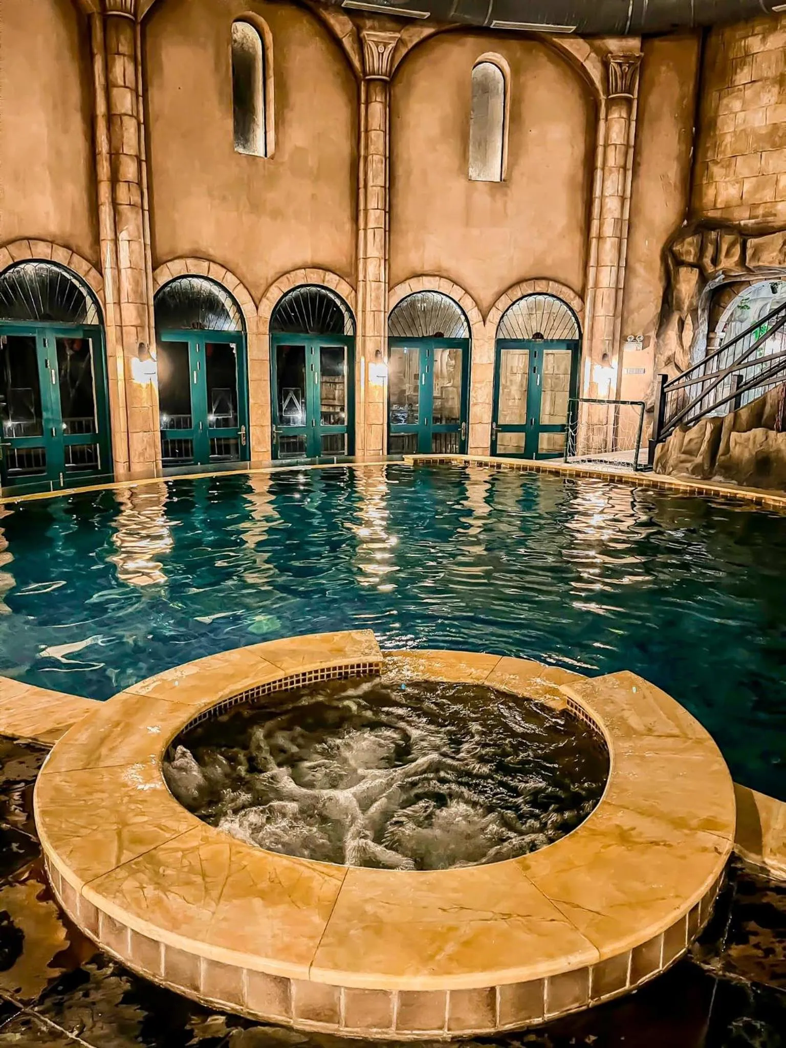 Hot Tub in Mercure Danang French Village Bana Hills