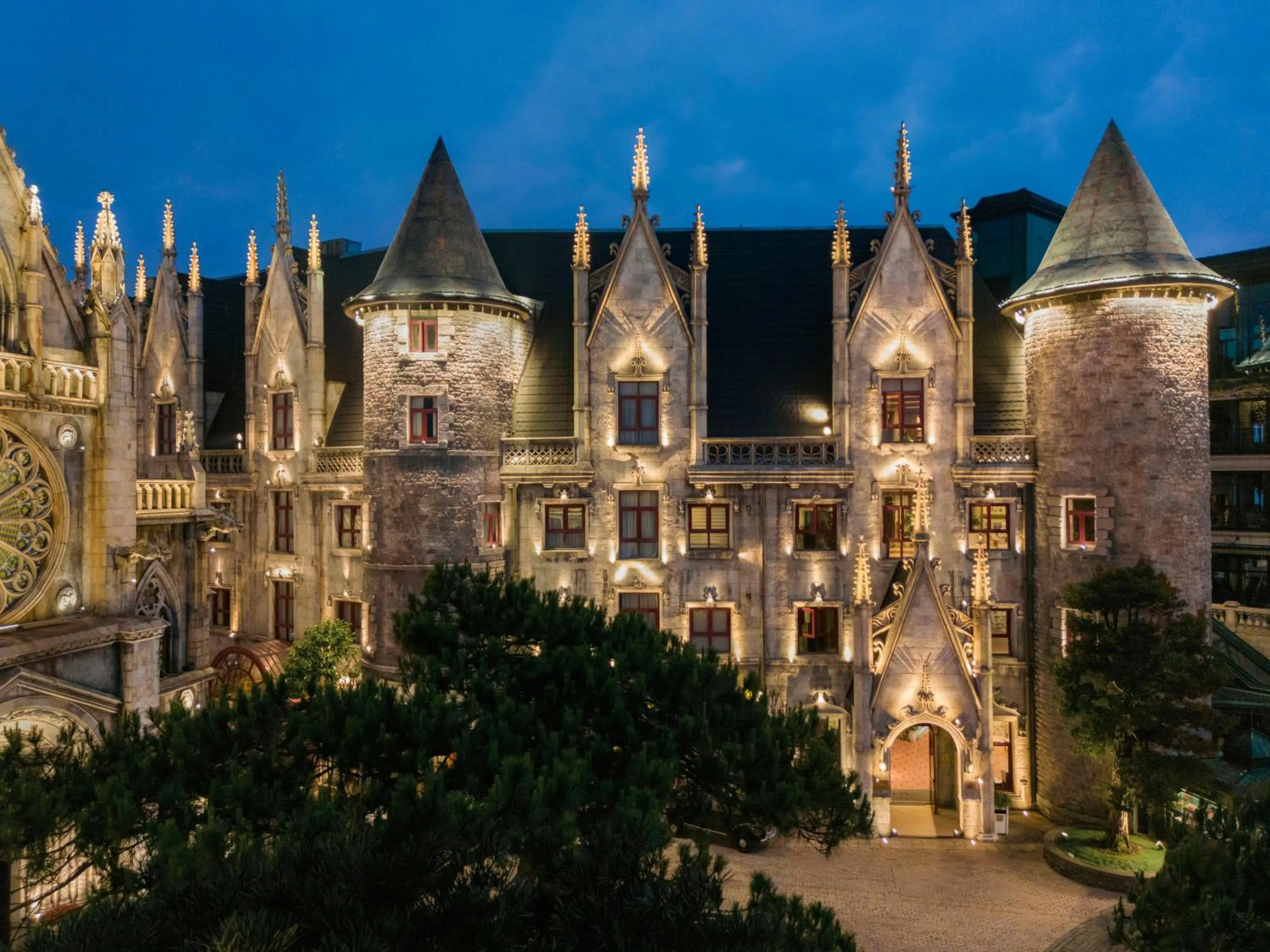 Property building in Mercure Danang French Village Bana Hills